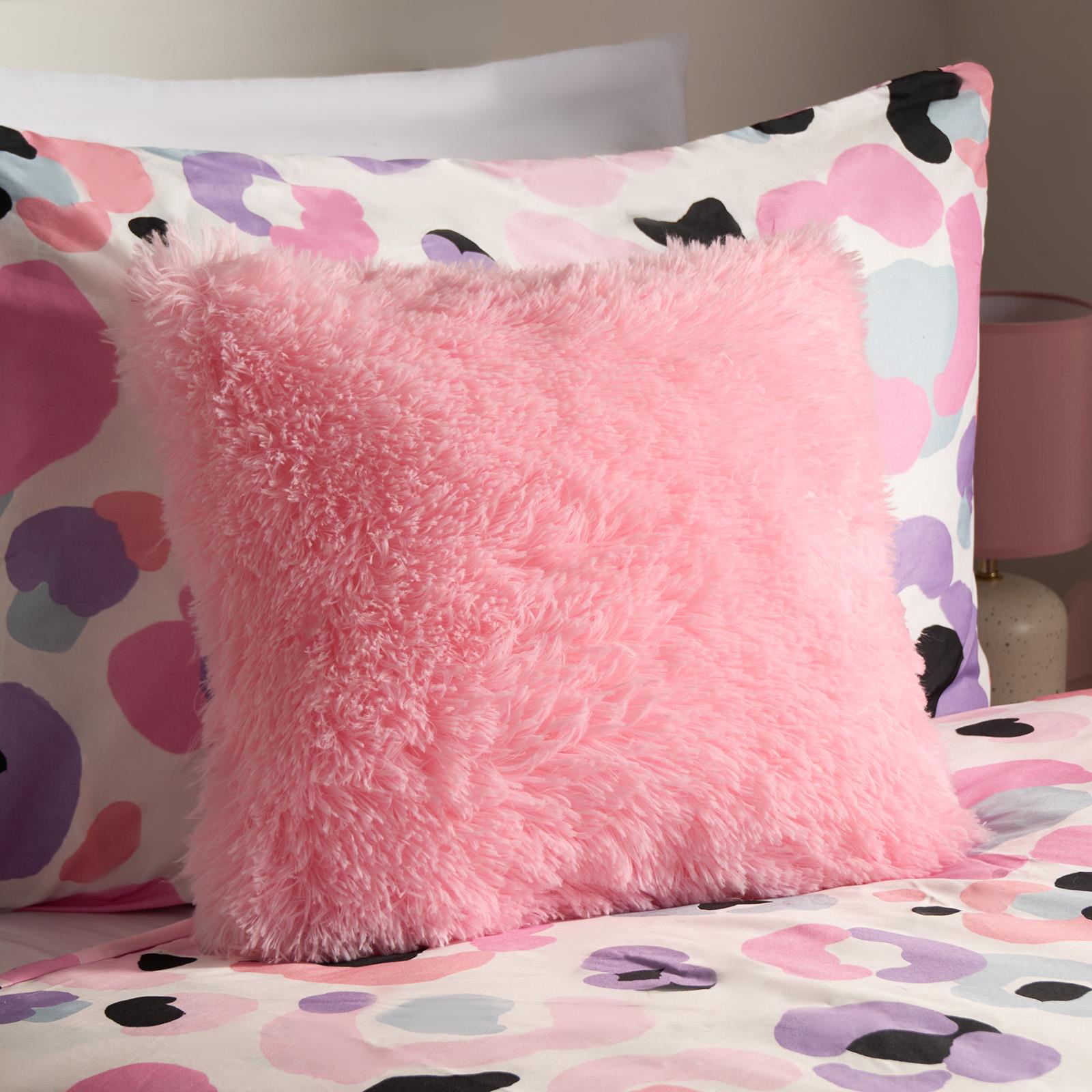 OHS Fluffy Cushion Plump Filled Supersoft Fleece Insert Padded Chair Bed Pillow