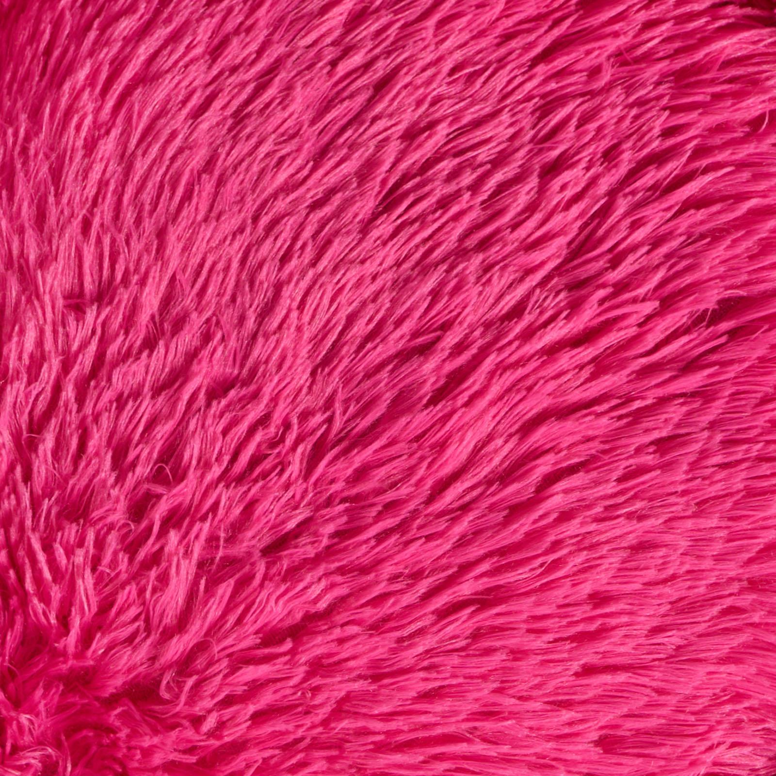 OHS Pet Bed Calming Fluffy Plush Fleece Dog Anti Anxiety Round Donut Washable