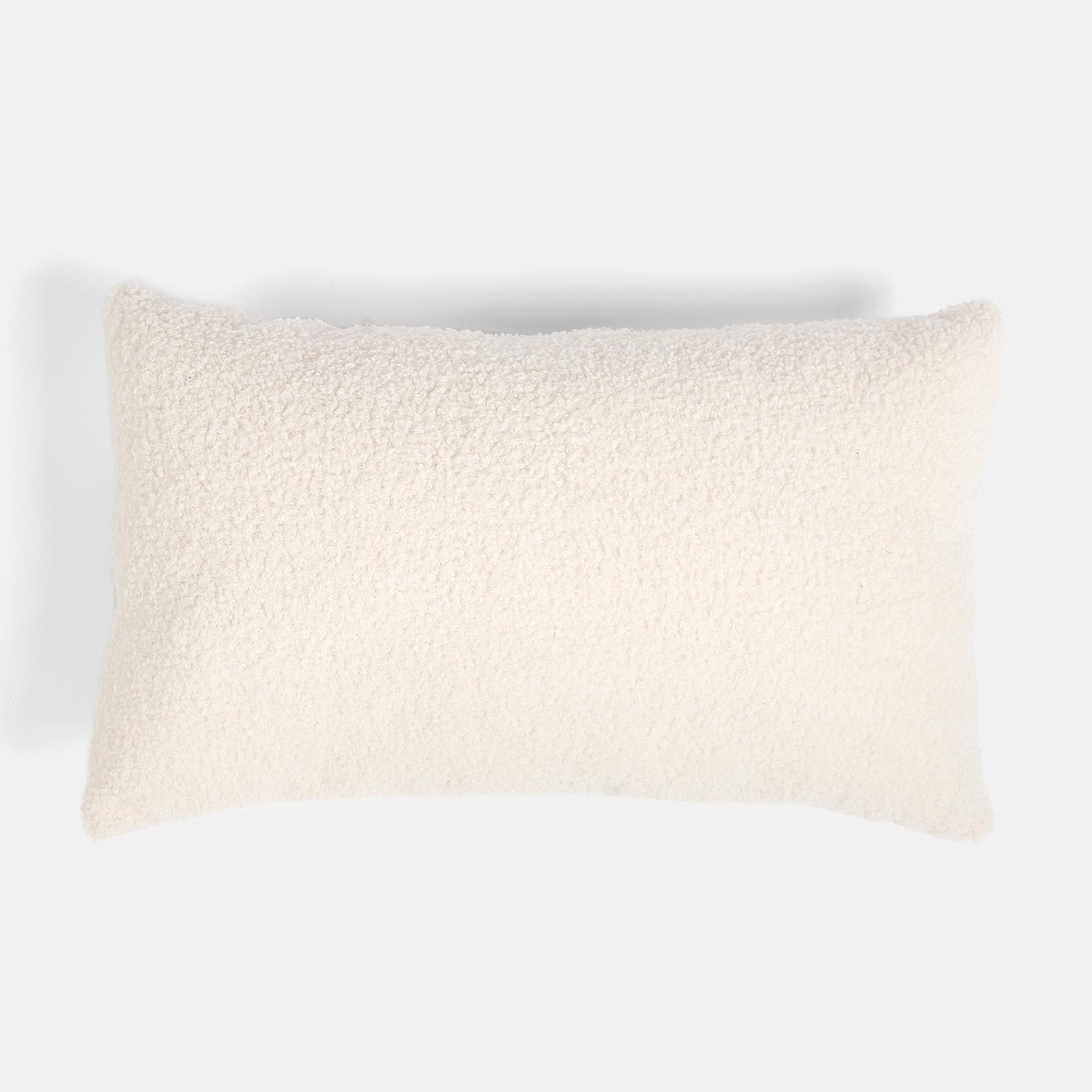 OHS Bow Wrapped Cushion Boucle Gift Decorative Novelty Filled Scatter Pillow