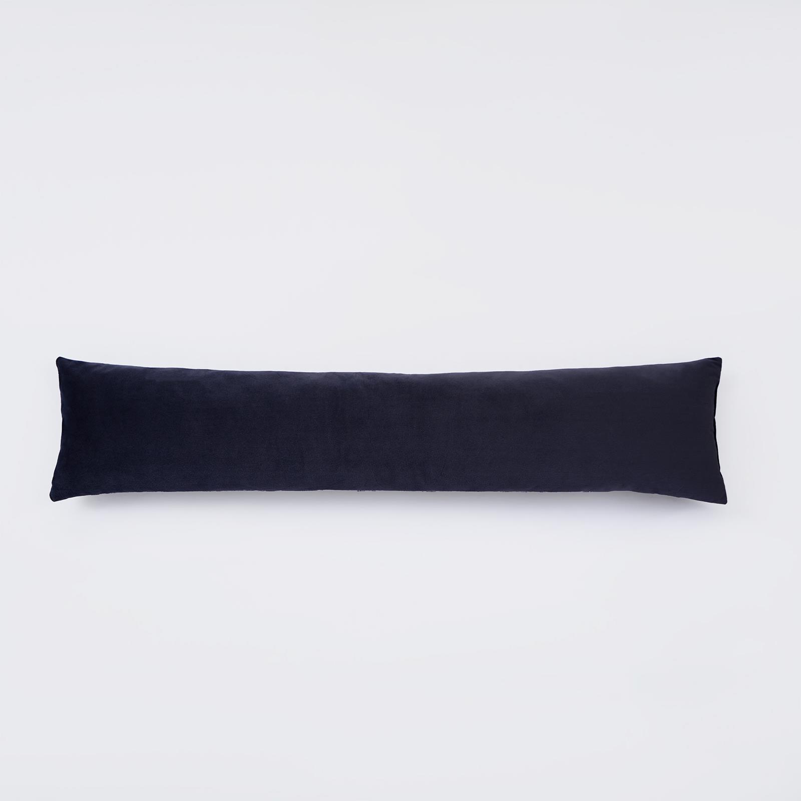 Draught Excluder Matte Velvet Fabric Door Stop Energy Saving Draft Window Seal