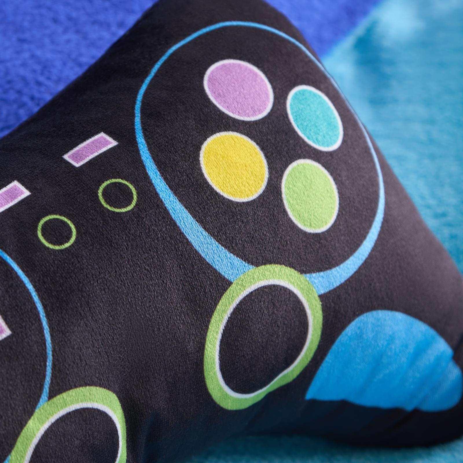 OHS Hot Water Bottle Gaming Controller Shaped Novelty Hand Warmer Cushion