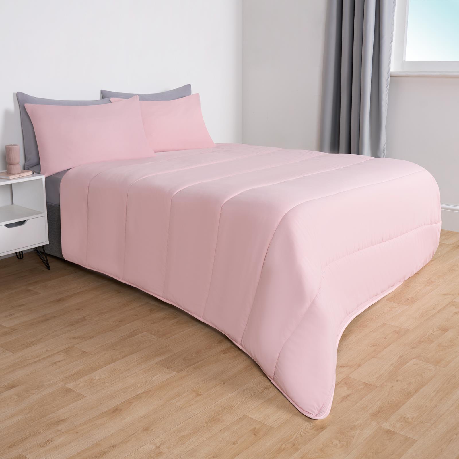 OHS Coverless 10.5 TOG Soft Duvet Pillowcase Quilted Bedding Set Single Double - Picture 26 of 107