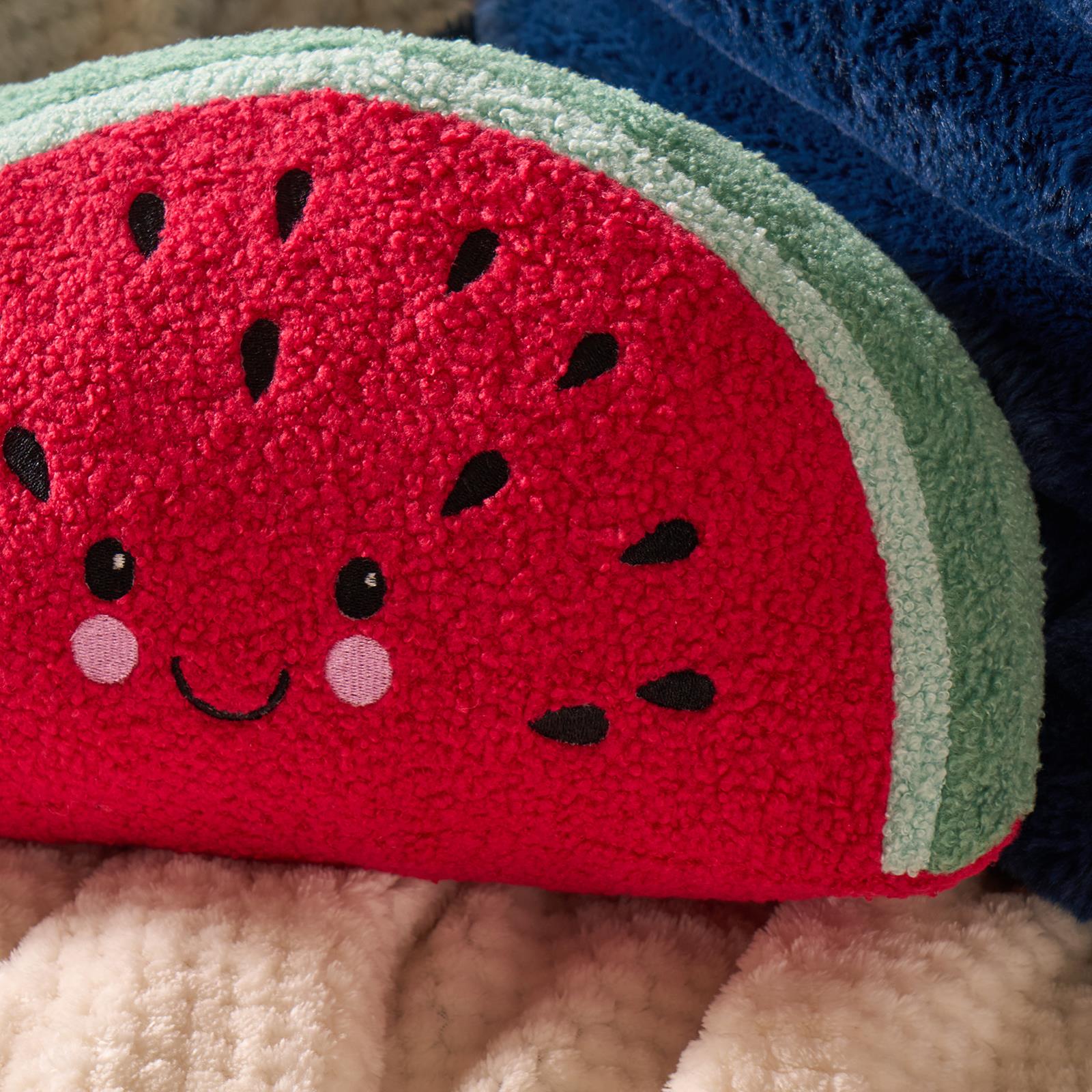 OHS Watermelon Cushion Decorative Filled Scatter Throw Pillow Home Decor