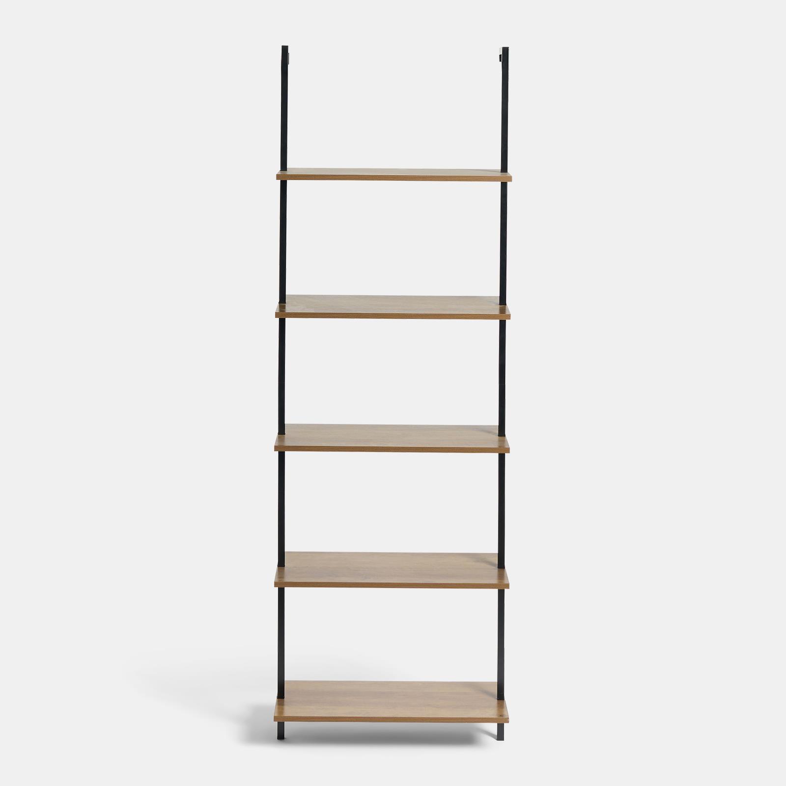 OHS 5-Tier Floating Shelf Wall Rack Display Unit Space Saving Home Decor