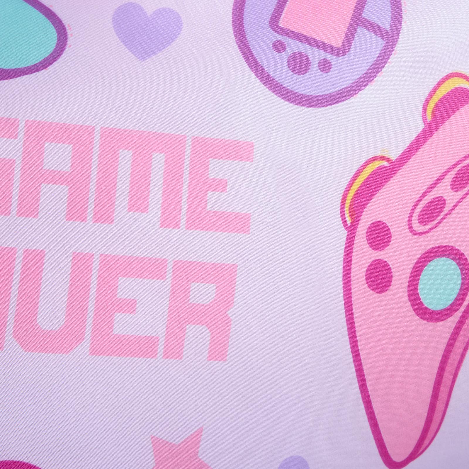 Gaming Duvet Cover Set Reversible Soft Quilt with Pillowcase Kids Bedding Single