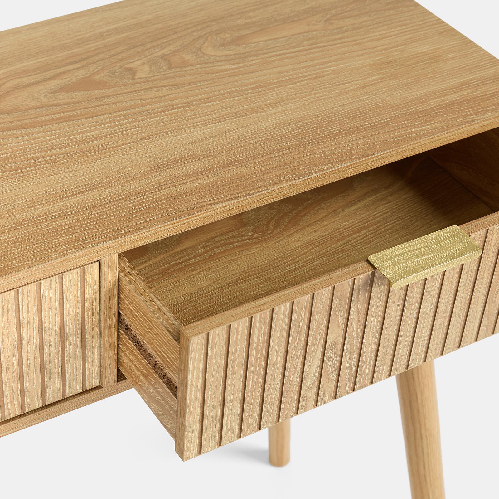 OHS Venice Console Table Engineered Wood Dressing Tables Entryway Display Unit