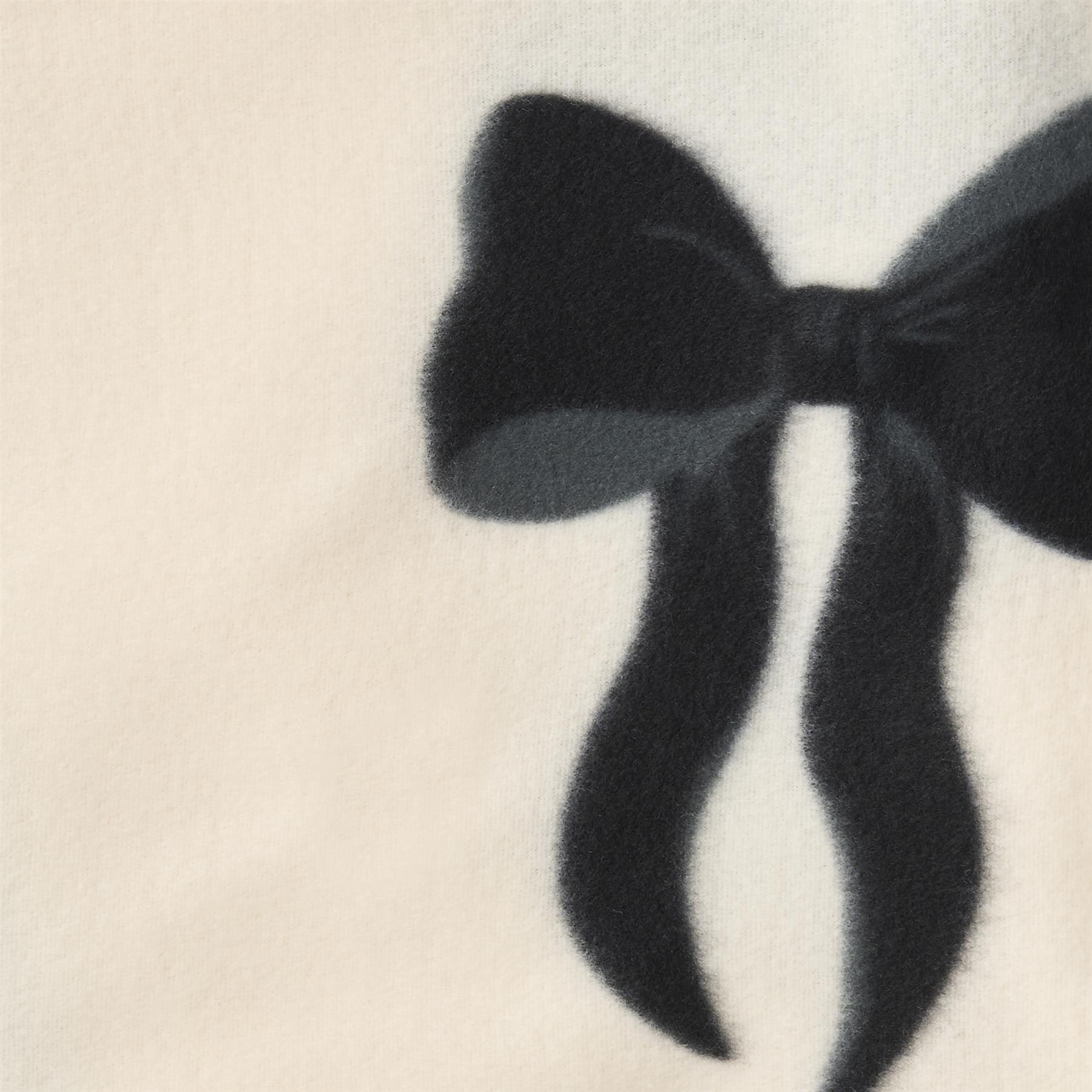 OHS Bows Throw Blanket Soft Polar Fleece Winter Thermal Bedspread Home Decor