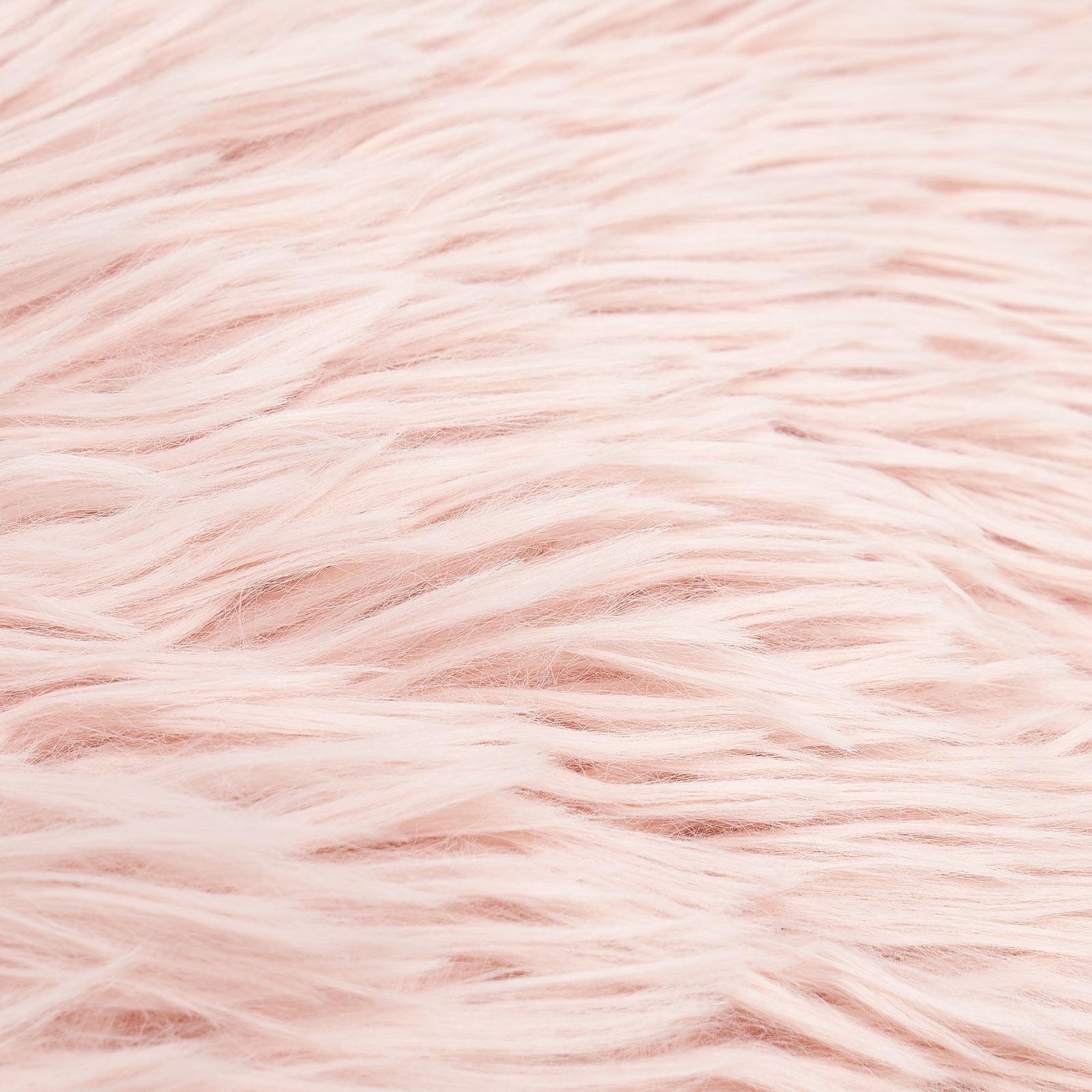 Sienna Faux Mongolian Fur Set of 4 x Cushion Covers Soft Fluffy Mohair 18" x 18 - Picture 3 of 26
