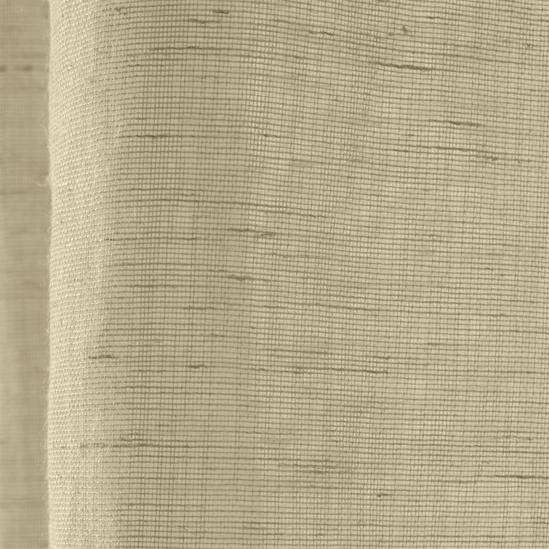 OHS Linen Look Voile Net Curtains 2 Panels Rod Slot Top Pair Home Set 55x87
