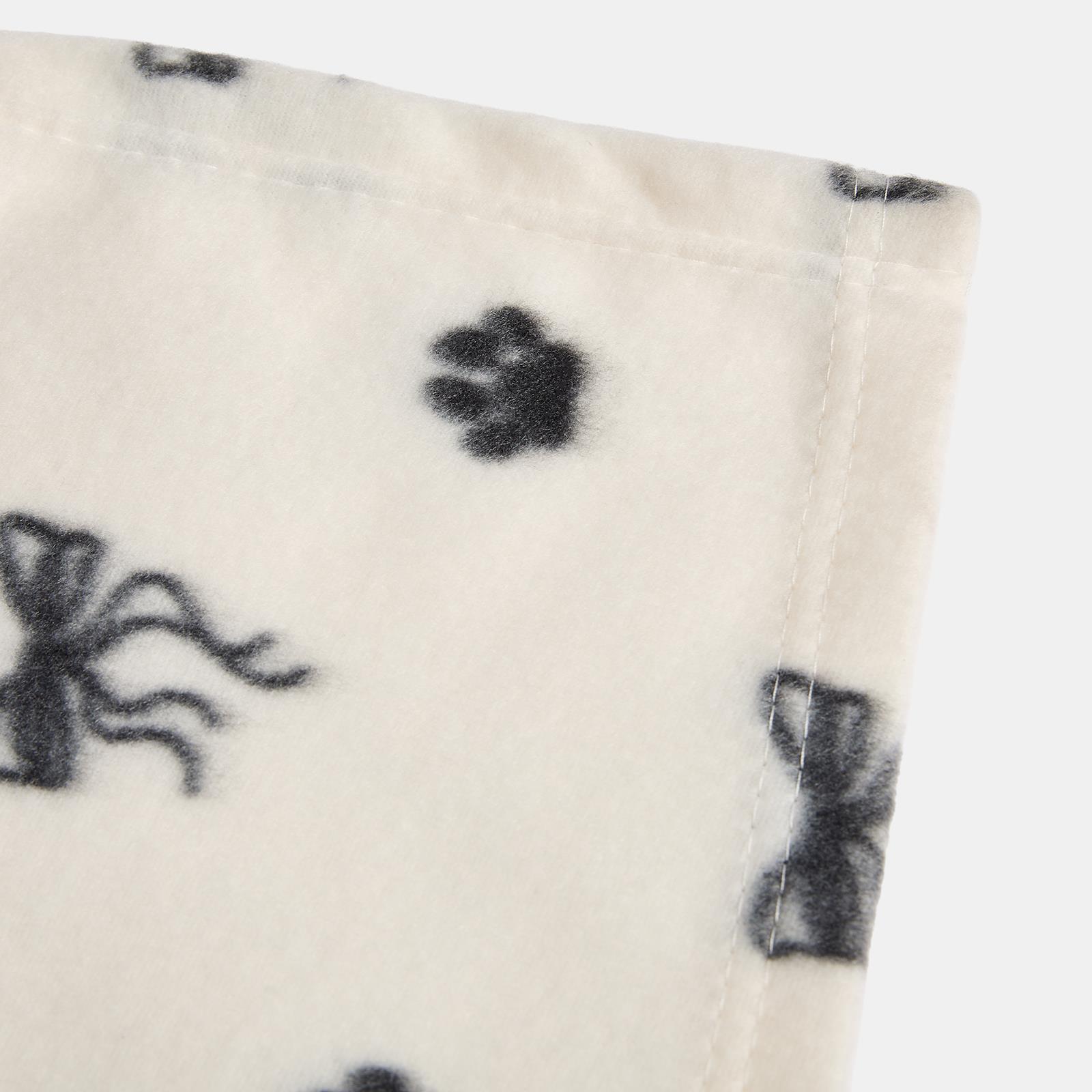 OHS Pet Blanket Dog Warm Fleece Cat Throw Paw Puppy Animal Soft Mat