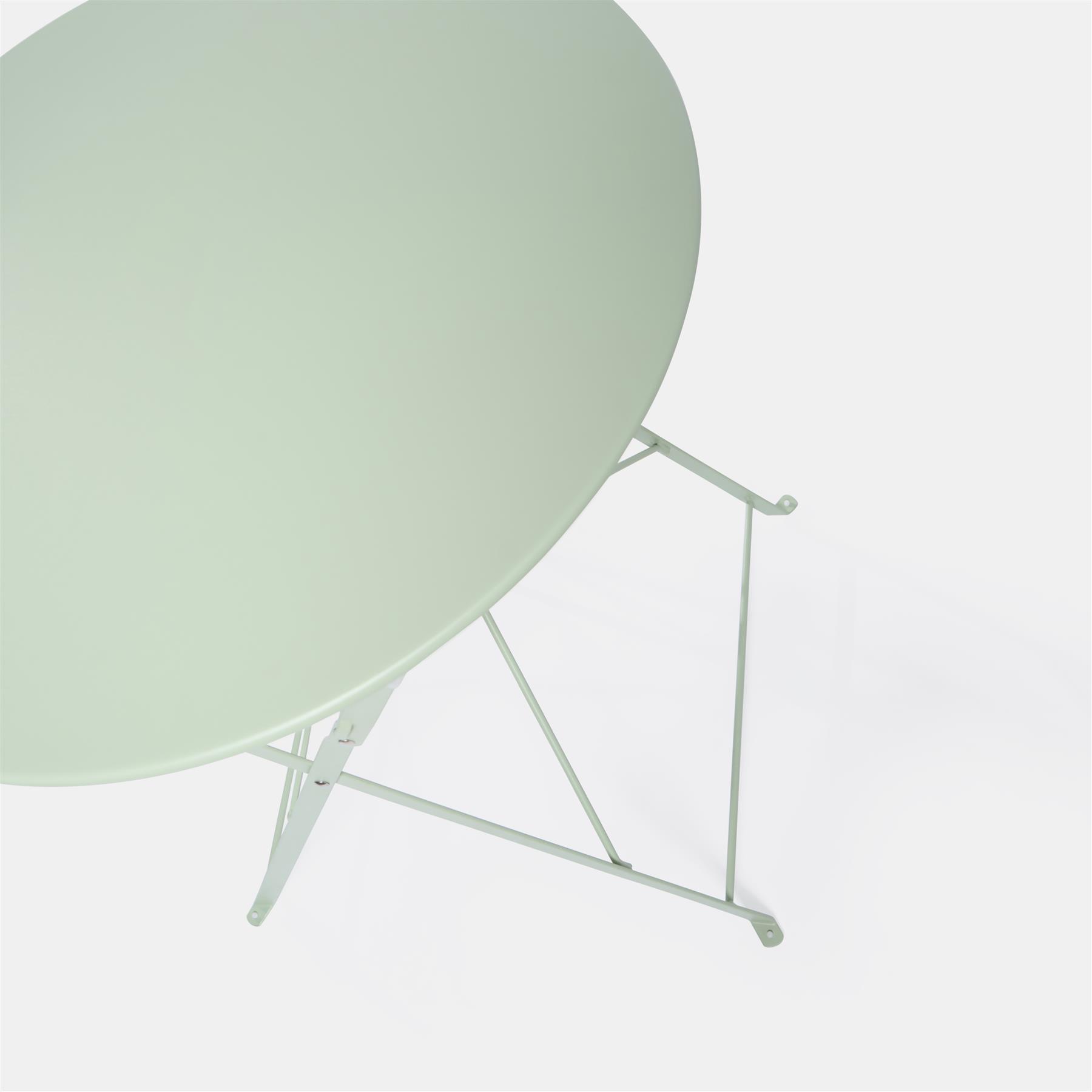 Outdoor Garden Furniture Patio Balcony Bistro Set Metal Table Chair Folding 3 PC - Picture 24 of 31