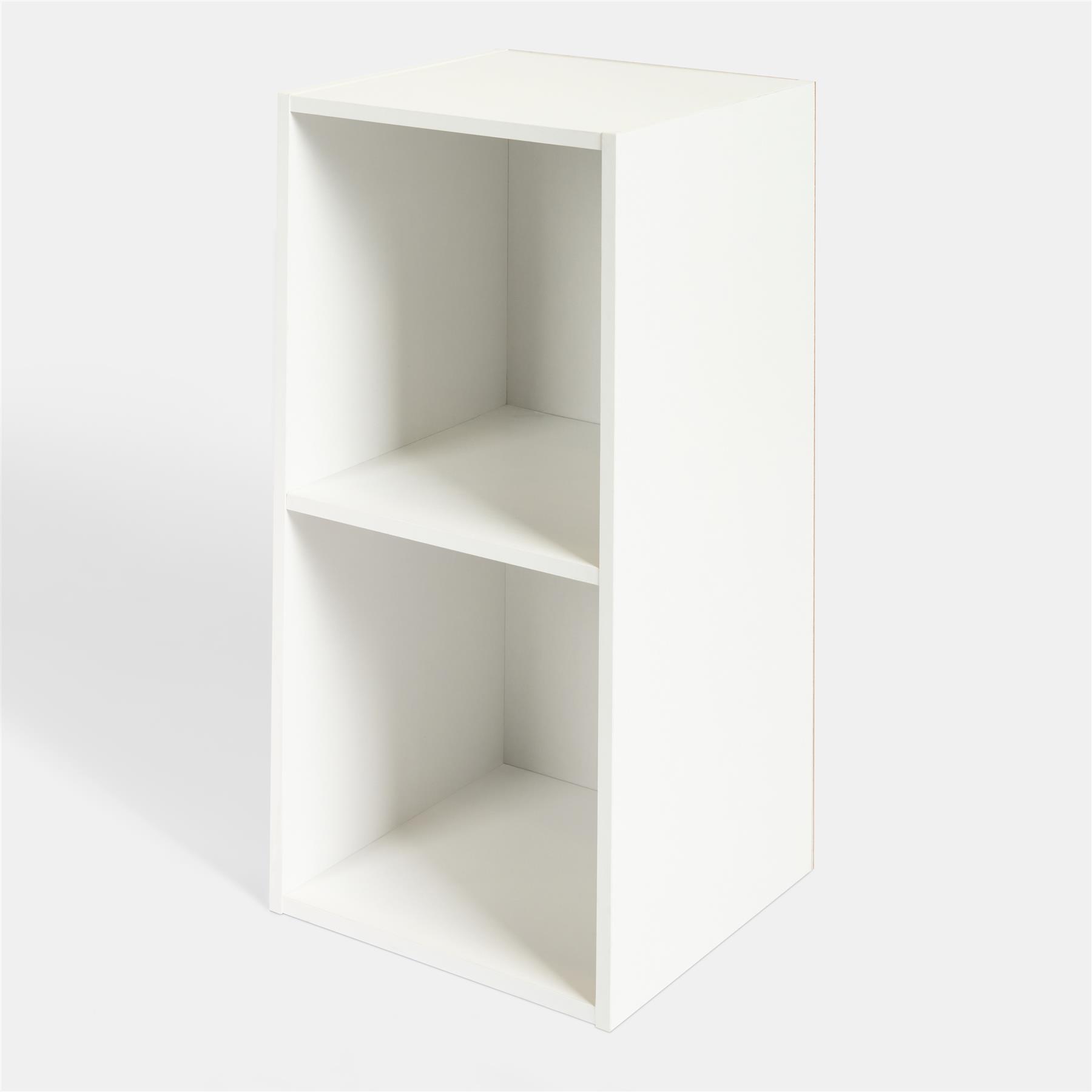 OHS Oslo Cube Storage Wood Effect Bookcase Freestanding Open Shelf Unit