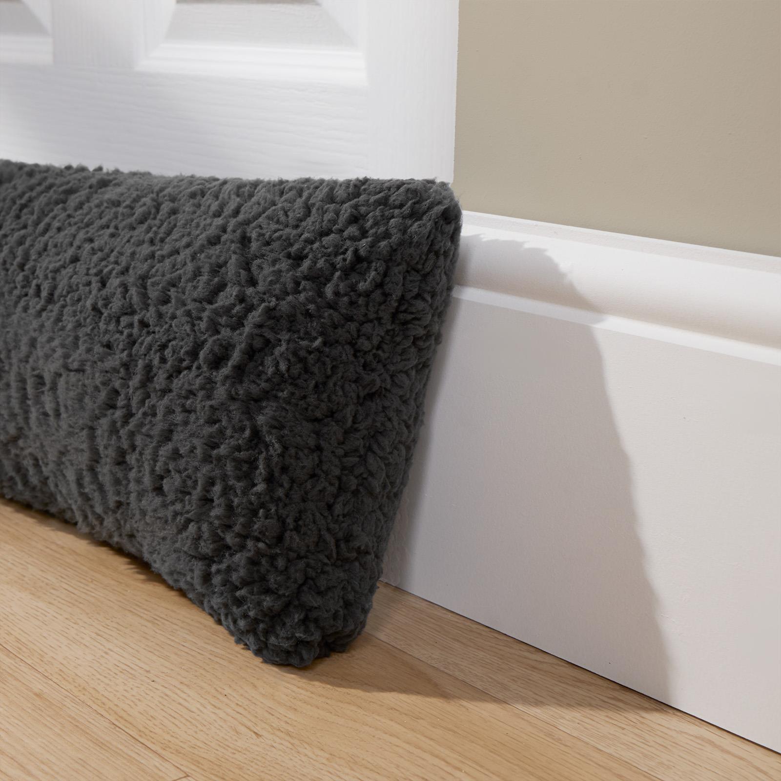 Draught Excluder Door Insulator Window Snake Draft Teddy Stopper Energy Saving