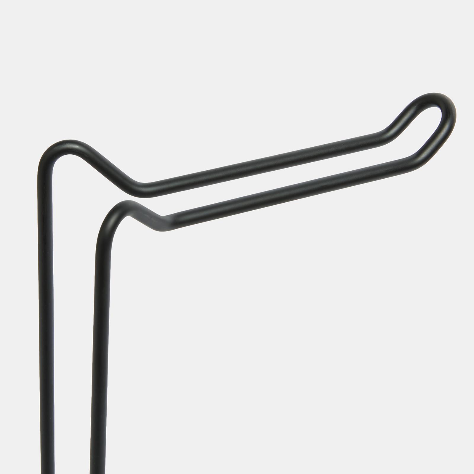 OHS Metal Toilet Roll Holder Freestanding Bathroom Storage Organiser