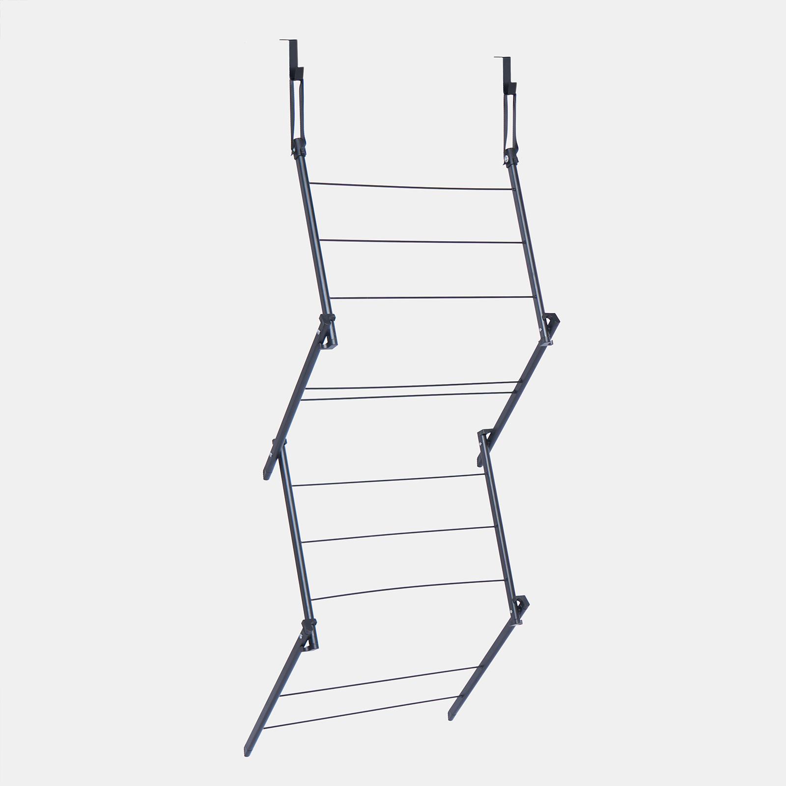 Over Door Clothes Airer Utility Caravan Towel Clothes Drying Rack Hanger Compact