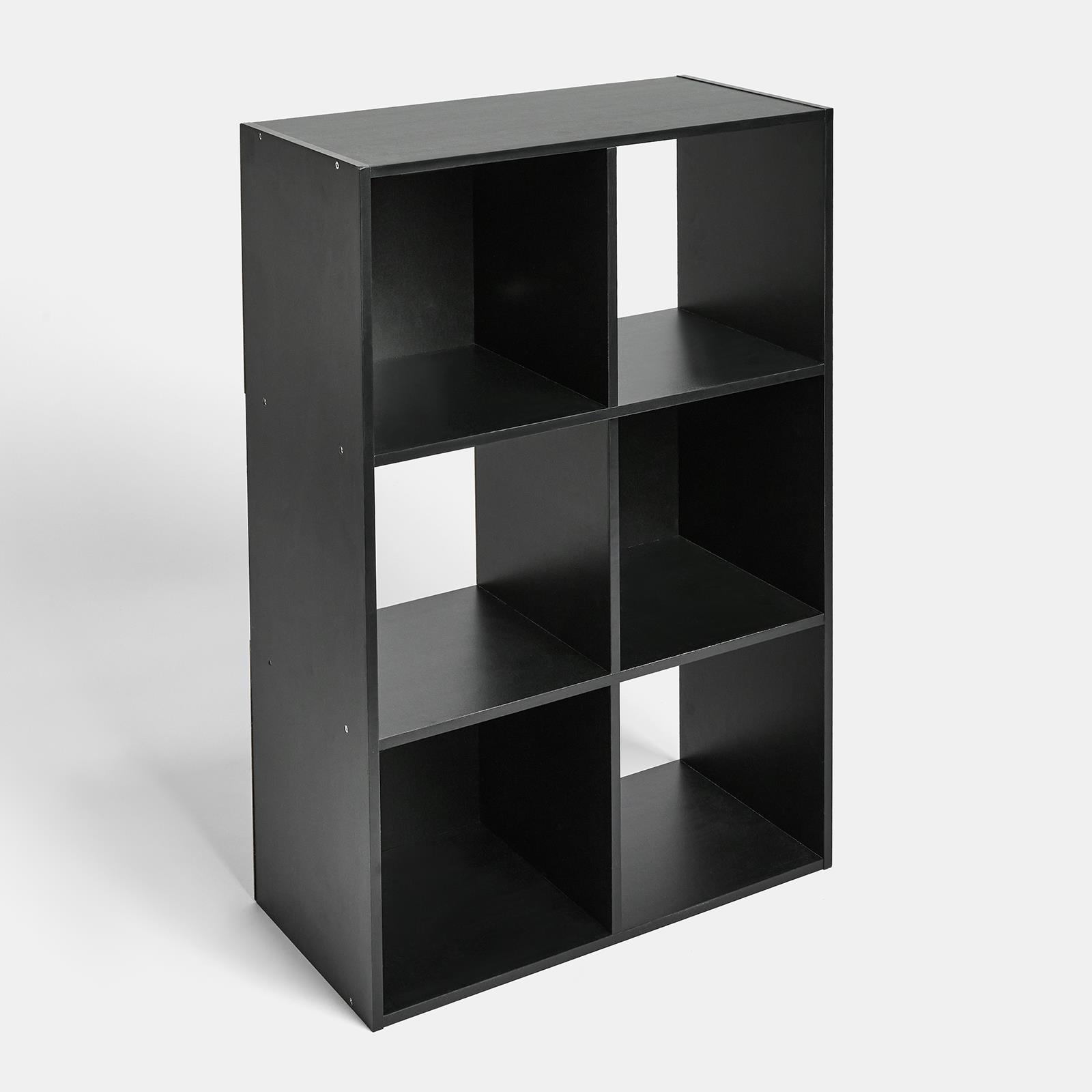 OHS Oslo Cube Storage Wood Effect Bookcase Freestanding Open Shelf Unit