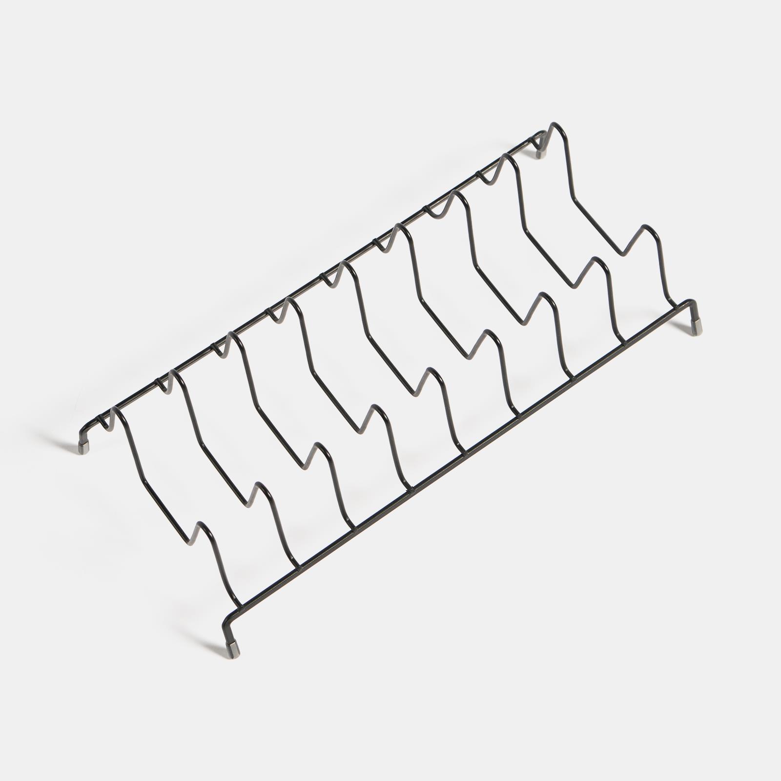 OHS Plate Holder Organiser Storage Dish Drainer Kitchen Drying Rack Metal Frame