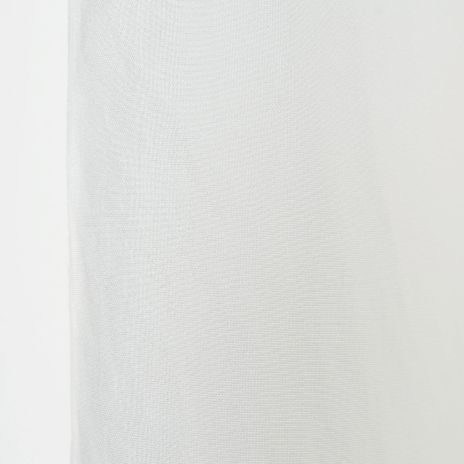 Frill Voile Net Curtains 2 Window Panels Sheer Rod Slot Top Textured Pair Set
