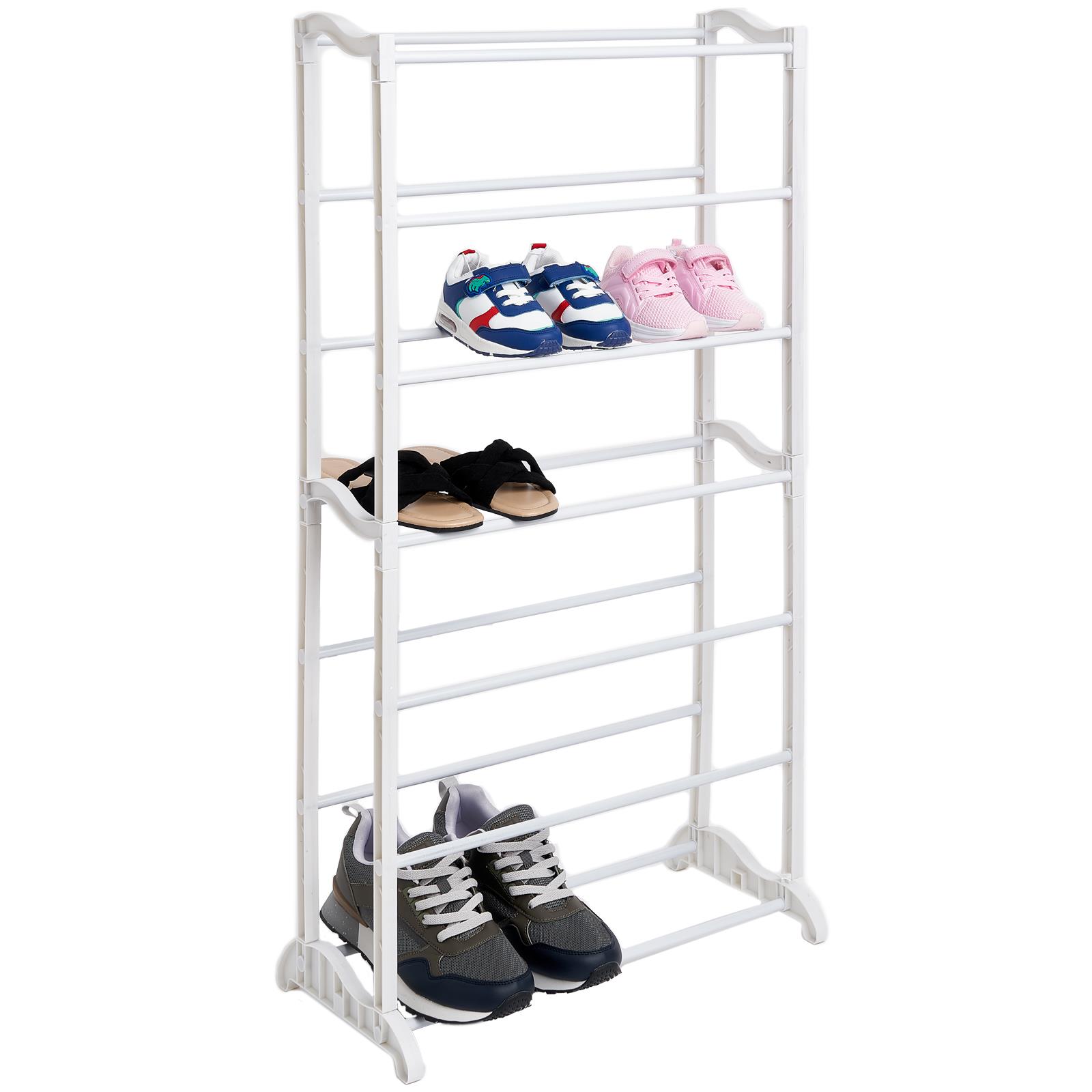 OHS 7 Tier Shoe Rack Stand Storage Compact Space Organiser Shelf Metal 21 Pairs