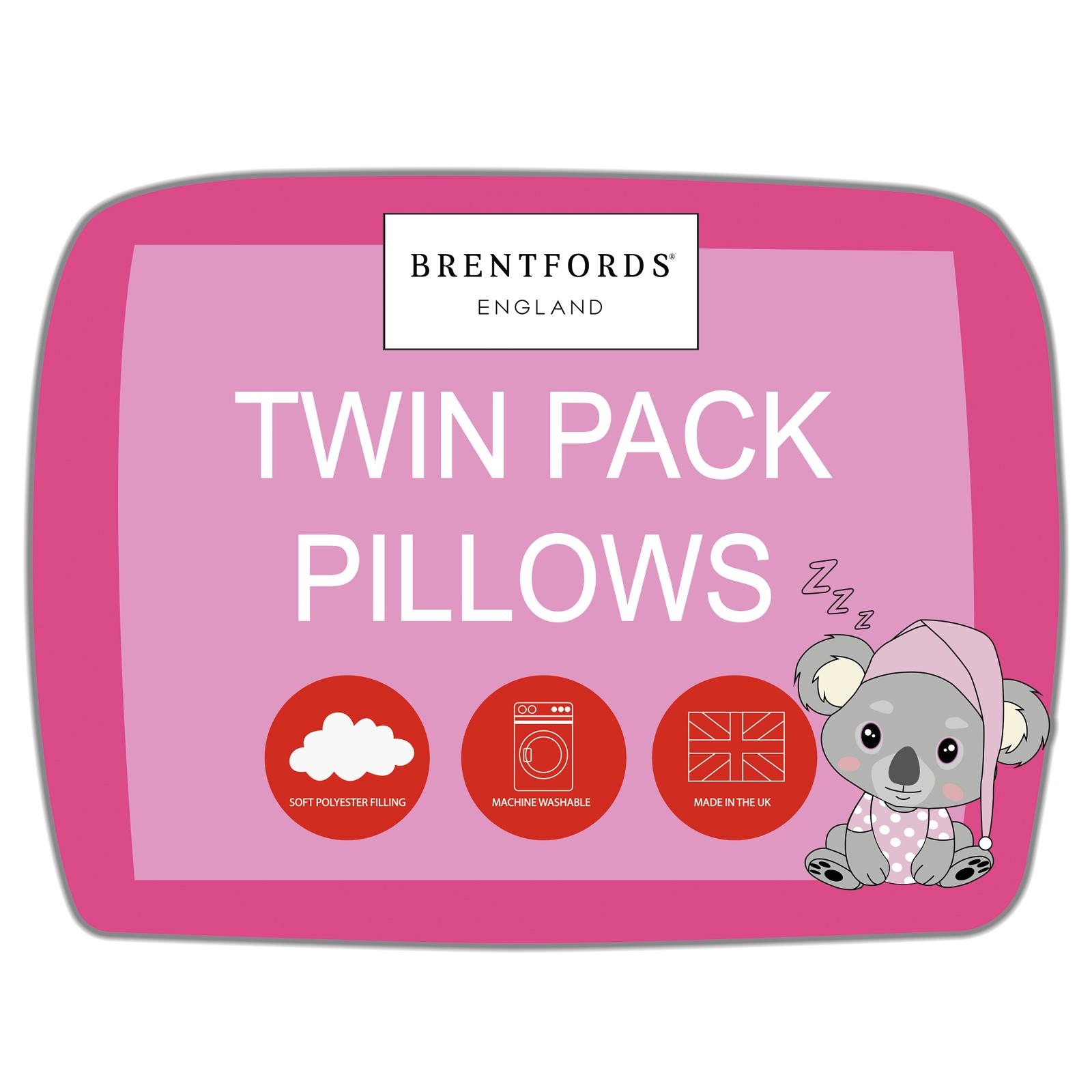 OHS Essentials Pillows Spring and Bounce 2 or 4 Pack Medium Support Pillow