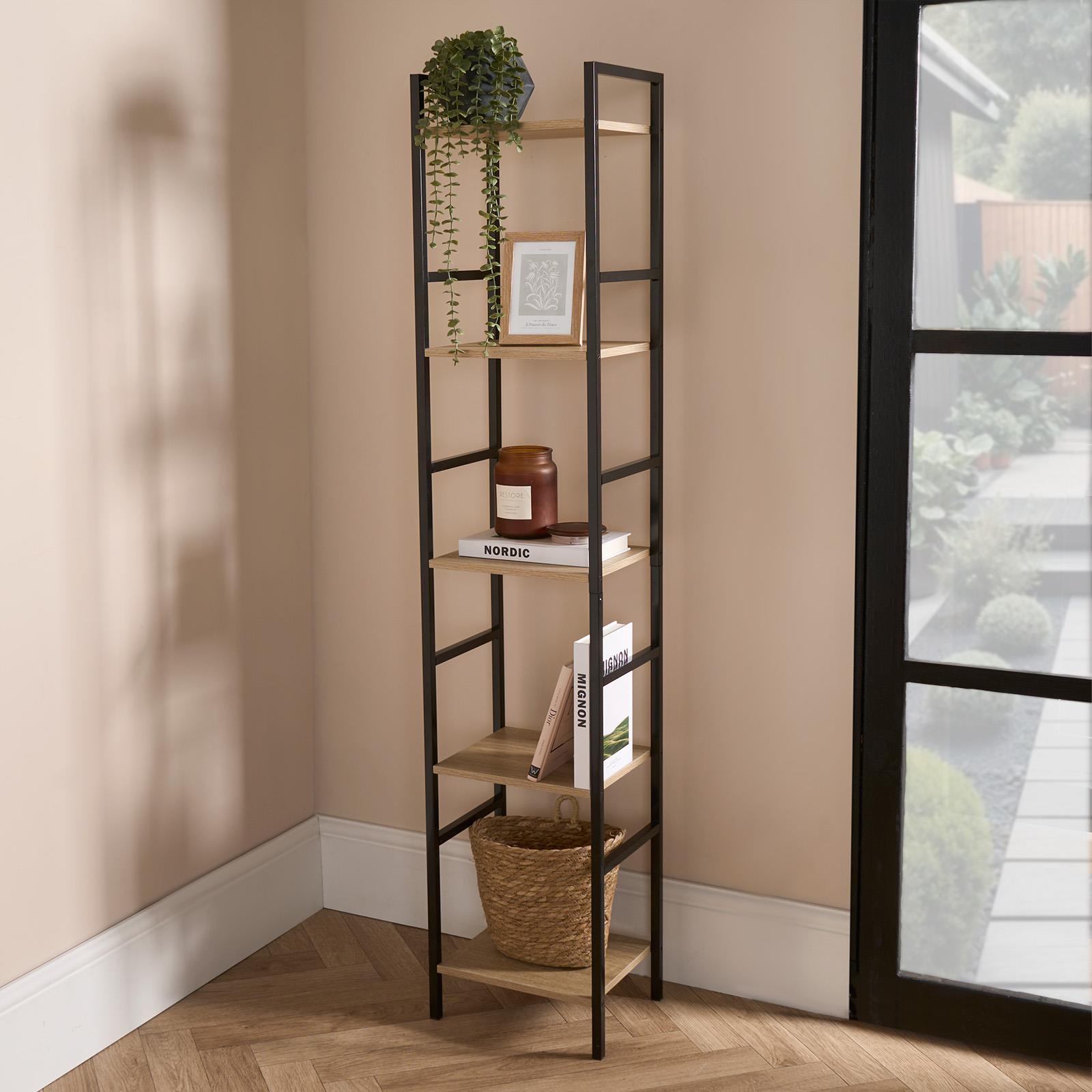 OHS Shelving Unit 3/4/5 Storage Organiser Modern Wire Home Decor Office