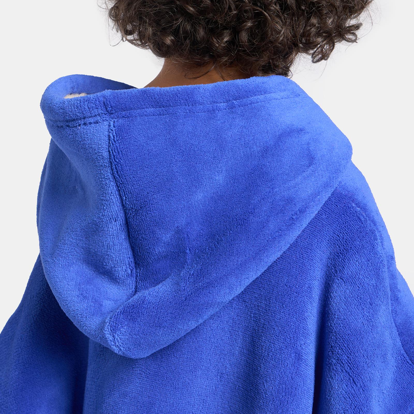 OHS Kids Hoodie Blanket Oversized Ultra Plush Soft Sherpa Wearable Sweatshirt