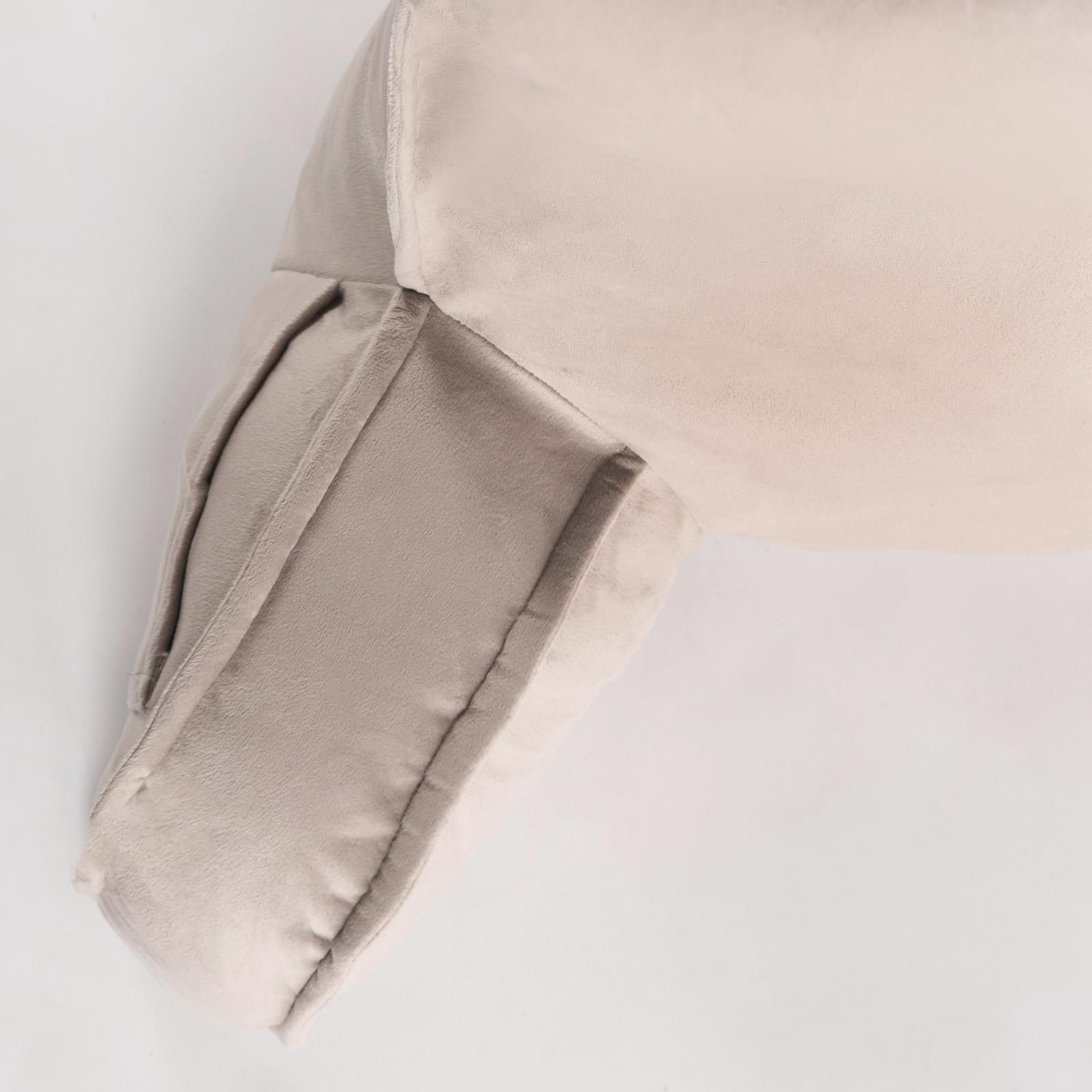 Cuddle Cushion Back Lumbar Support Head Rest Bed Reading Pillow Plump Soft Arms - Picture 28 of 71