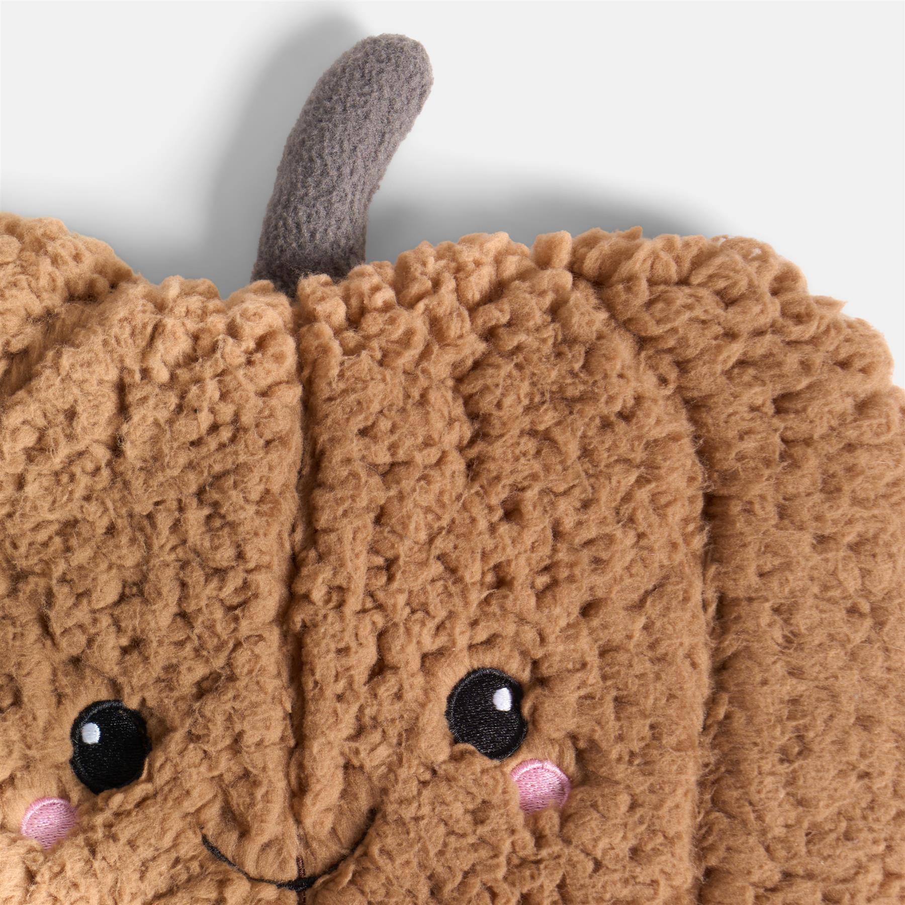 OHS Pumpkin Hottie Microwaveable Warmie Autumn Halloween Heat Pad Hand Warmer