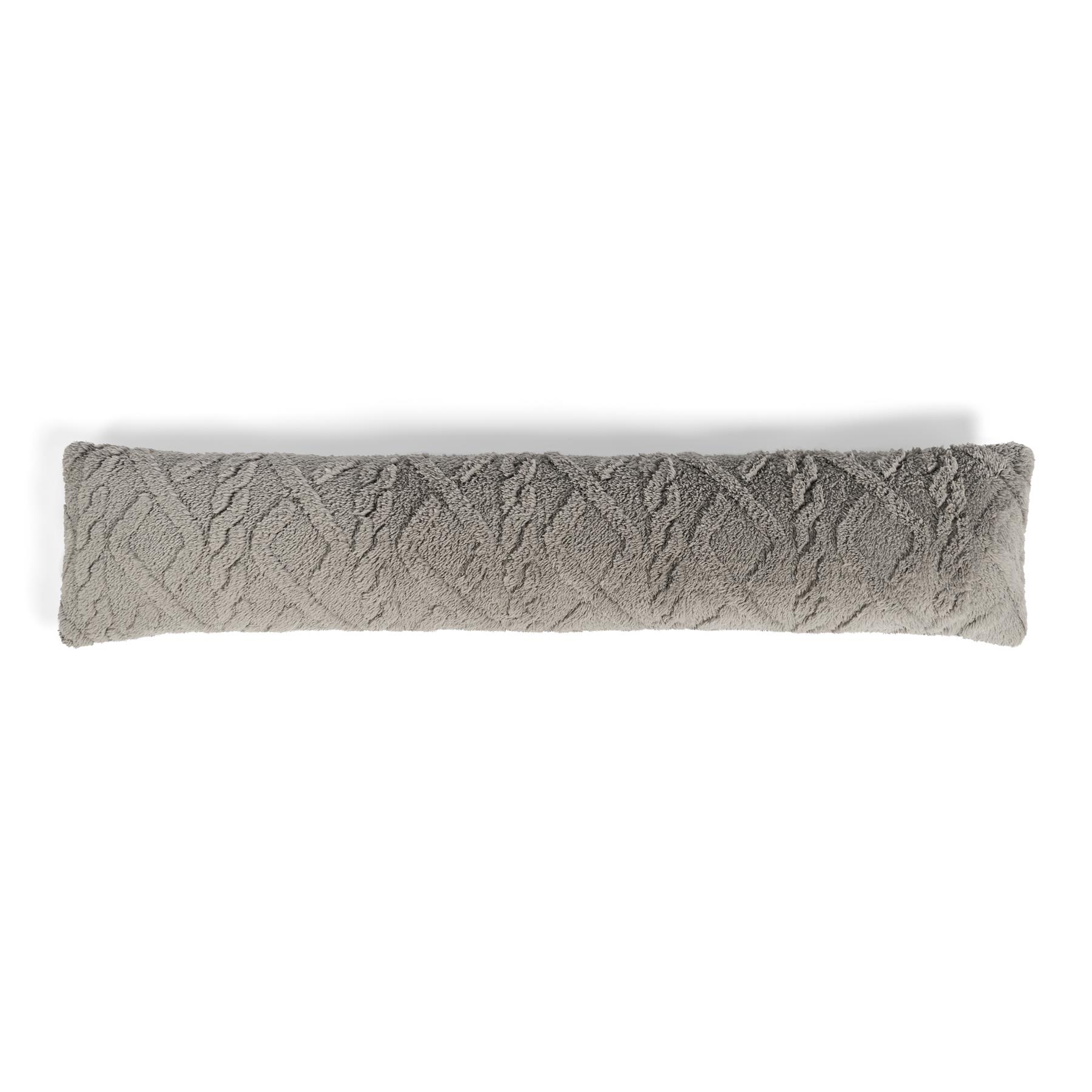 OHS Cable Knit Draught Excluder Draft Insulation Wind Blocker Door Stopper Decor