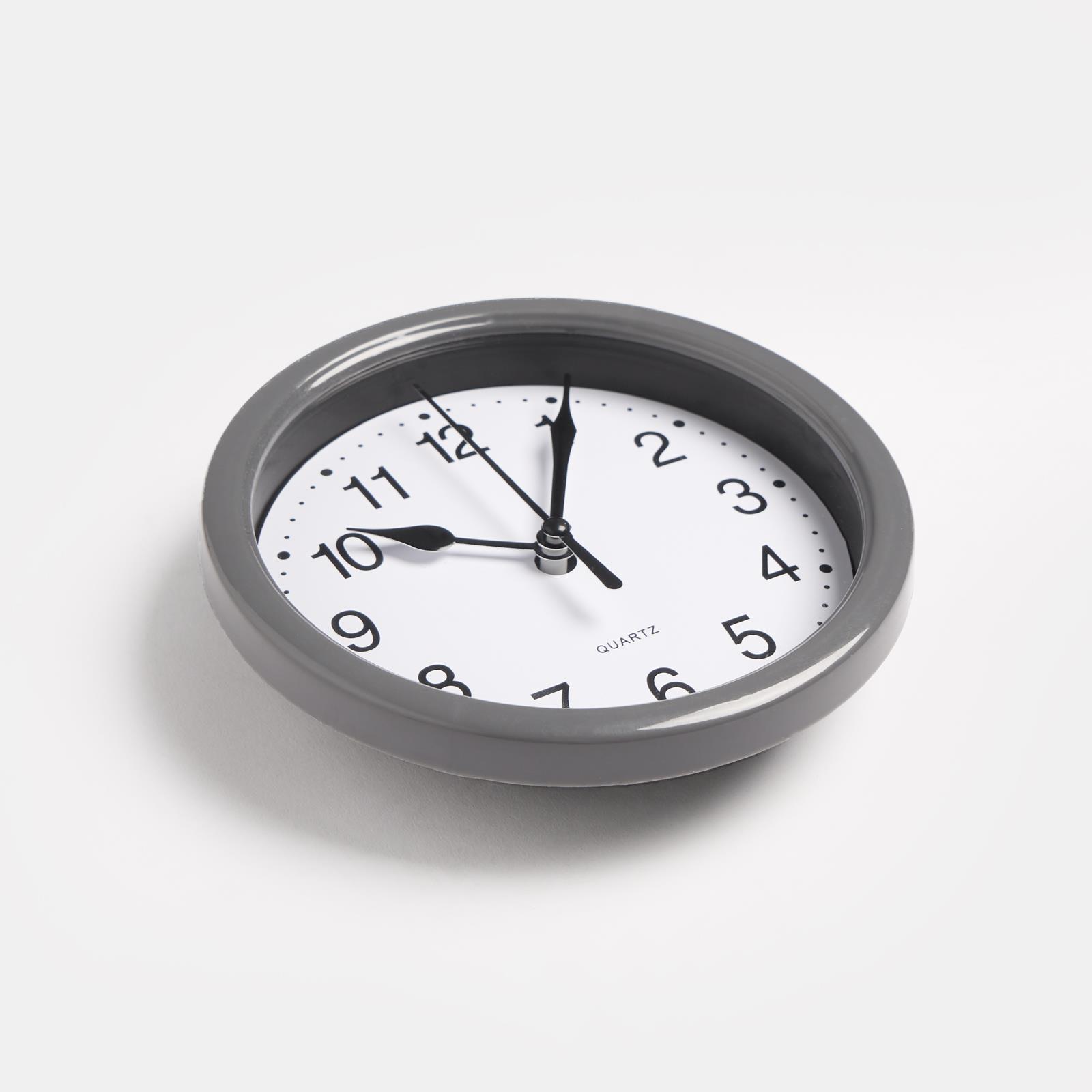 OHS Wall Clock Round Analogue Vintage Home Decor Small Bedroom Kitchen Uni - Picture 38 of 65