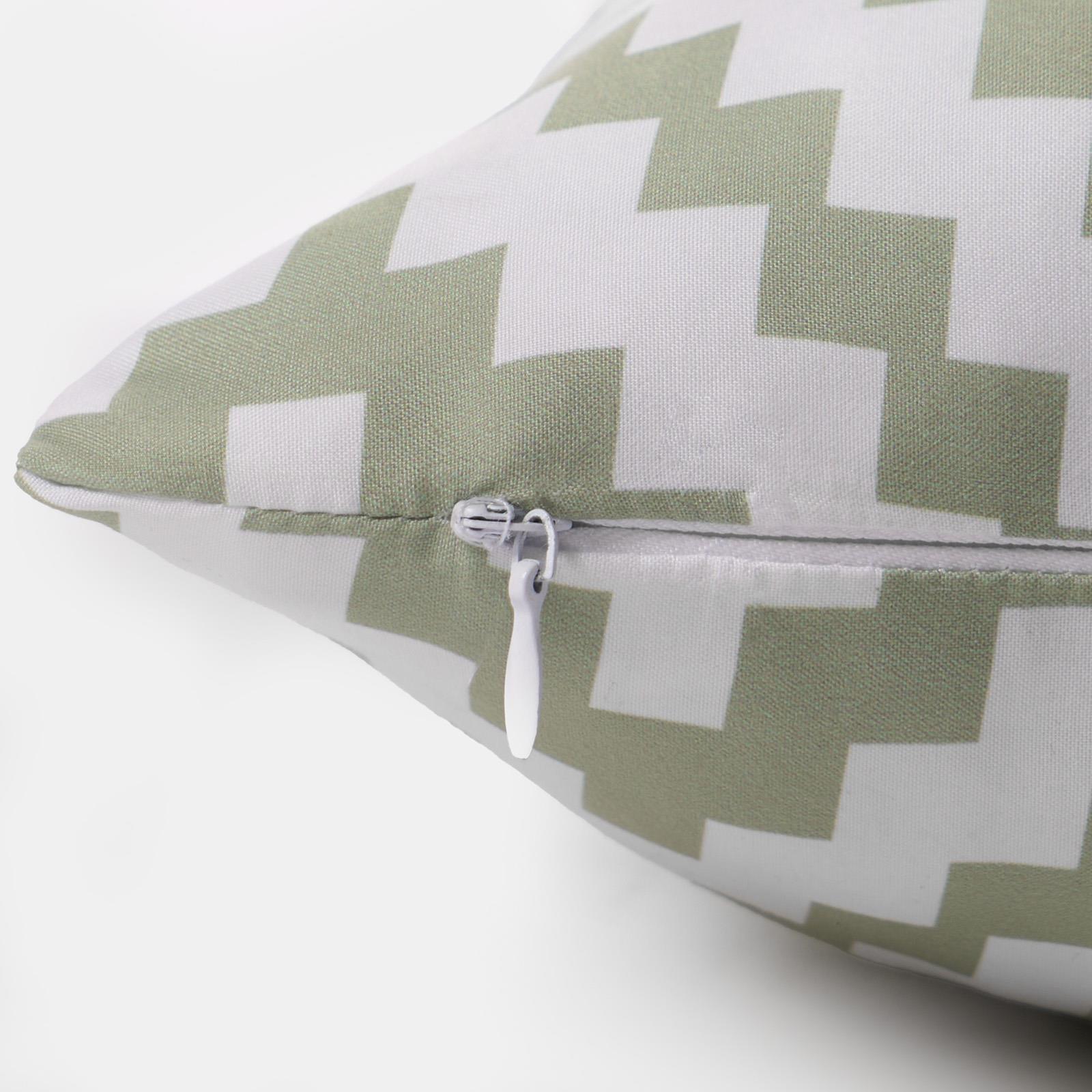 OHS Print Outdoor Cushion Covers Garden Water Resistant Filled Inserts Seat Set