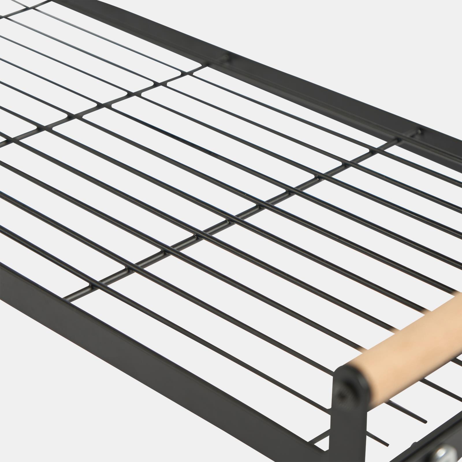 OHS Kitchen Shelf Organiser Countertop Storage Wire Rack Stand Metal Frame