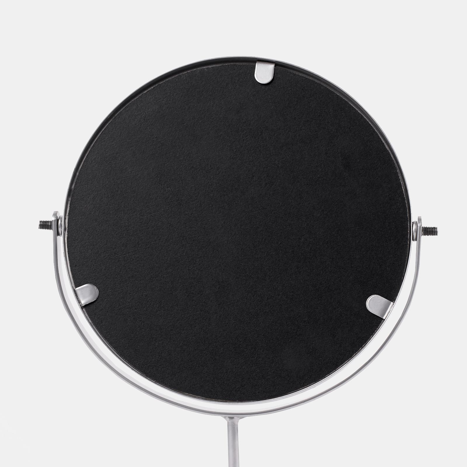 Bathroom Mirror Round Accessories Free Standing Vanity Stainless Steel Bedroom