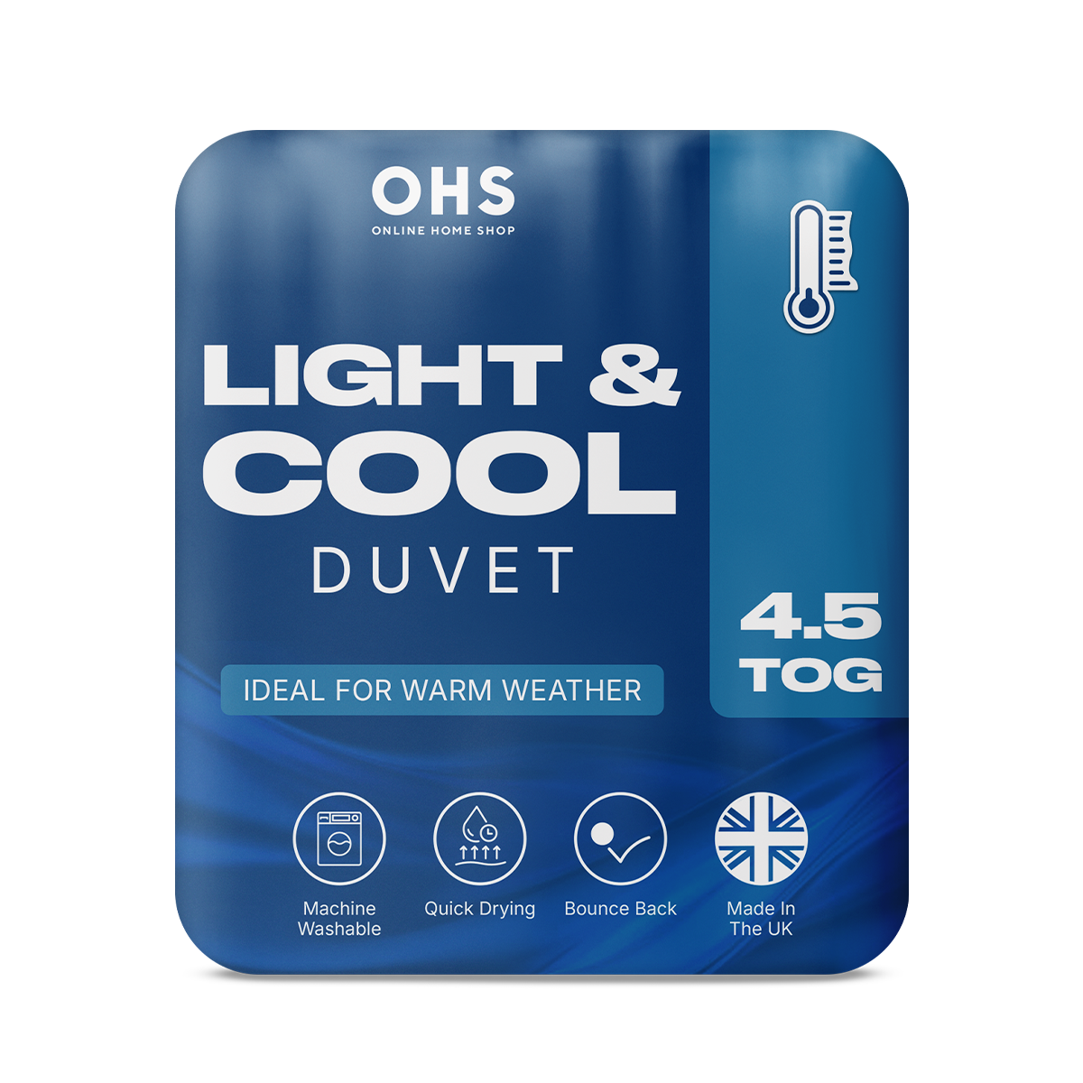 OHS Duvet Quilt/Pillows 4.5 10.5 13.5 15 Tog Single Double King Superking