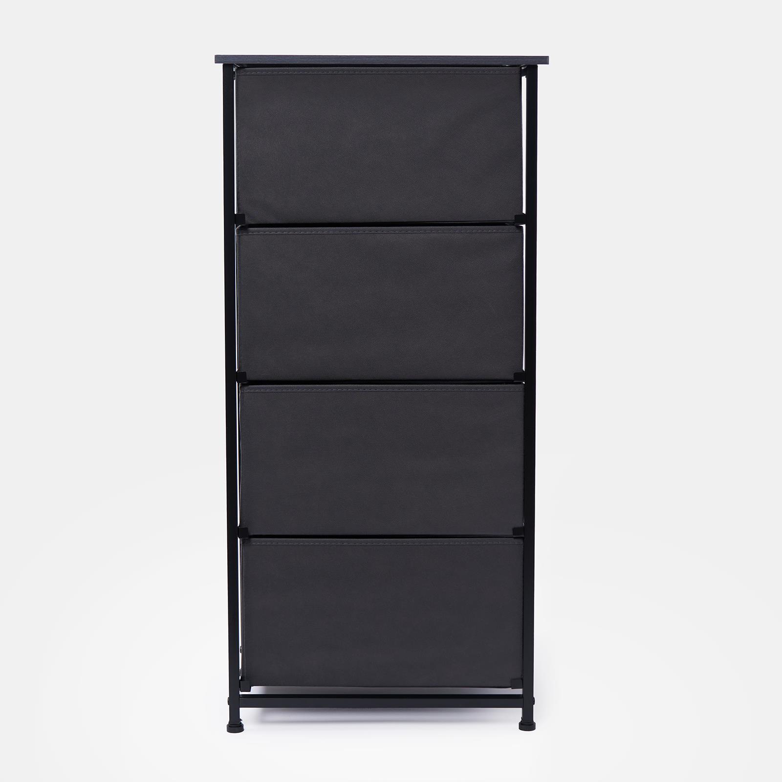 Fabric Cabinet Bedside 2/3/4 Drawers Storage Unit Clothes Shoes Home Organiser - Picture 94 of 94