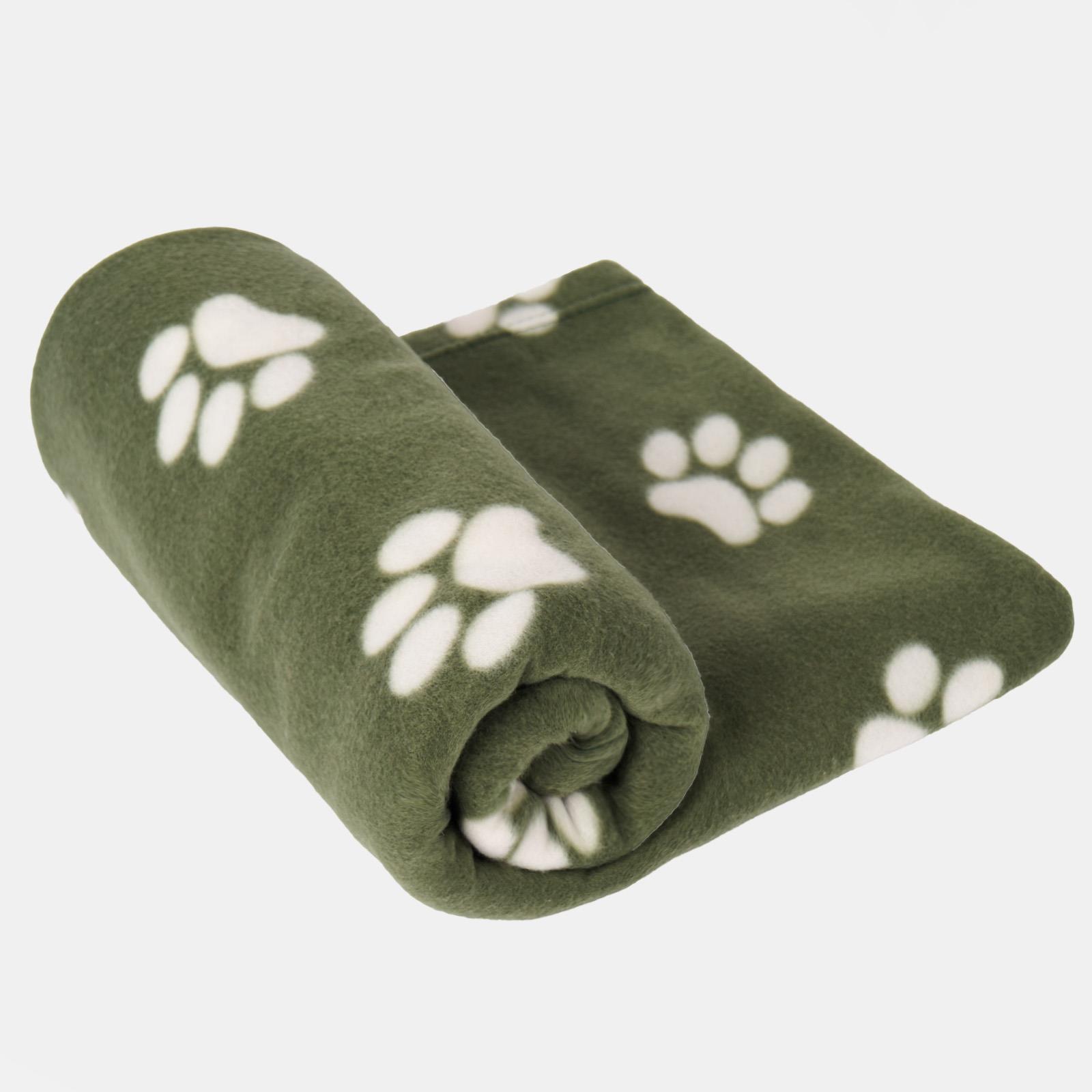 OHS Pet Blanket Dog Warm Fleece Cat Throw Paw Puppy Animal Soft Mat
