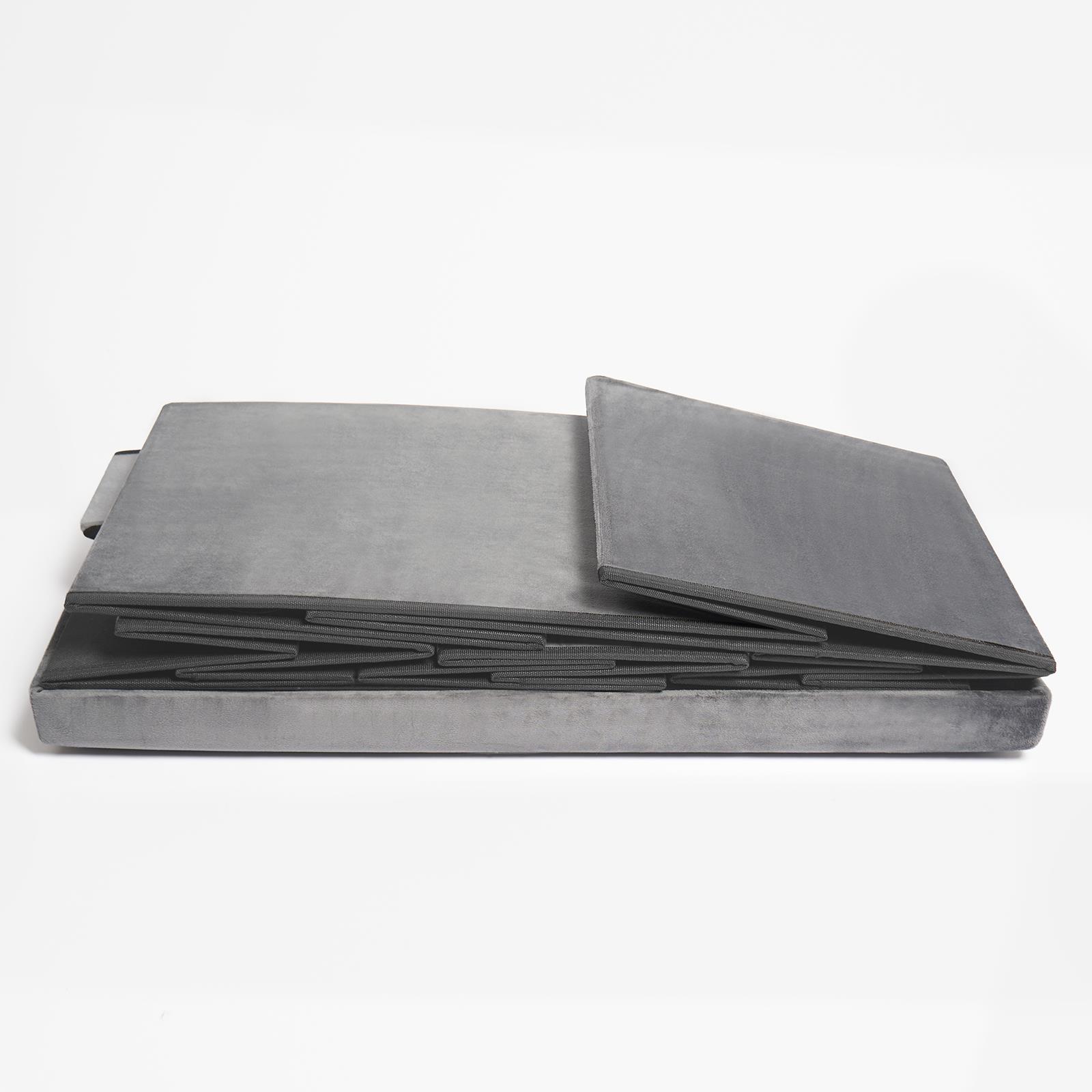 Storage Cube Unit 6 Draw Ottoman Space Saving Velvet Chest Shoe Boucle Organiser