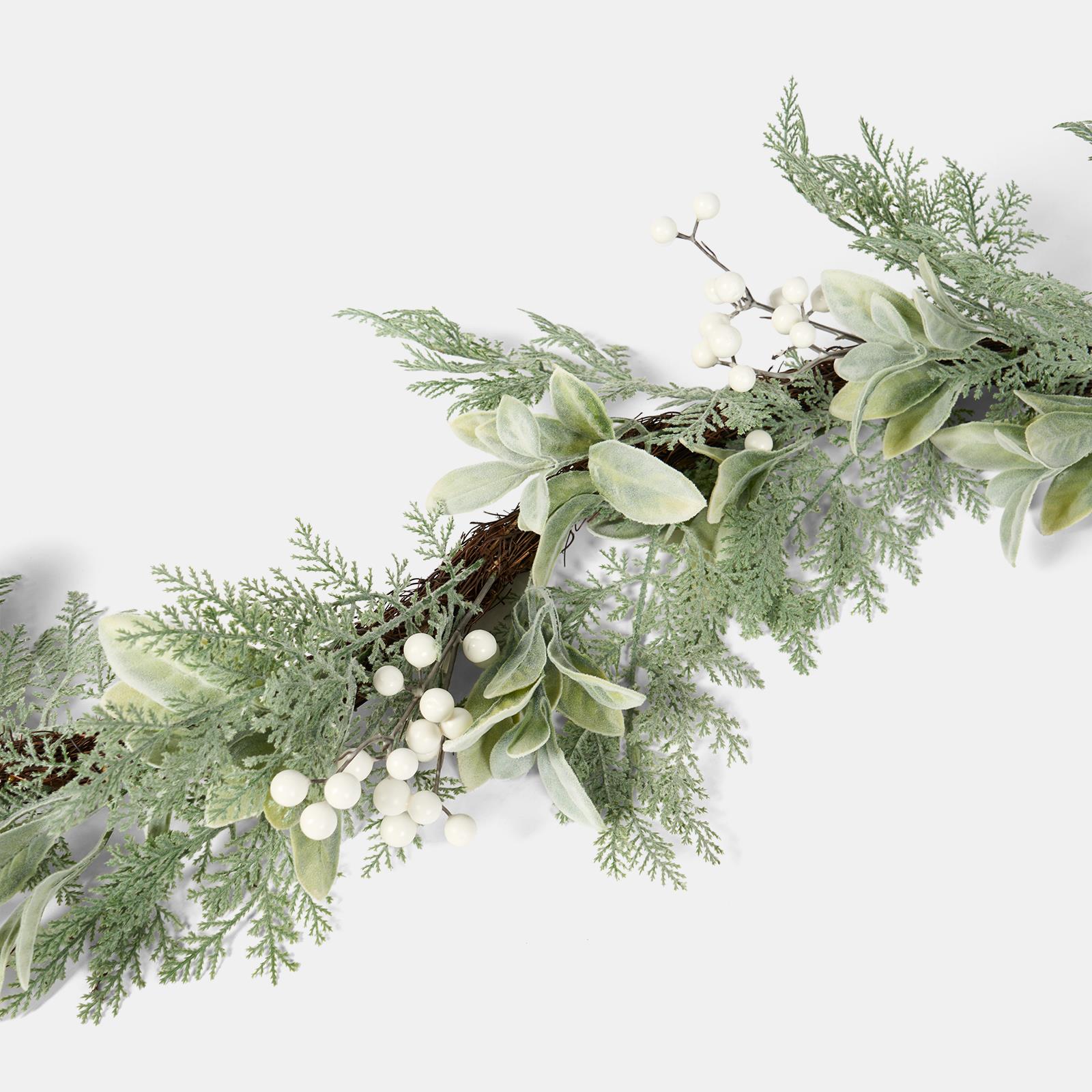 OHS Artificial Decorative Garland Foliage Fireplace Door Party Spring Xmas Home