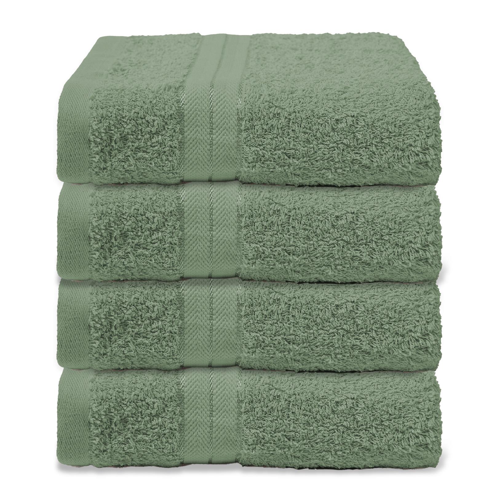 Luxury 100% Cotton Face Hand Bath Sheet Super Soft Absorbent Cloth Swim Towel