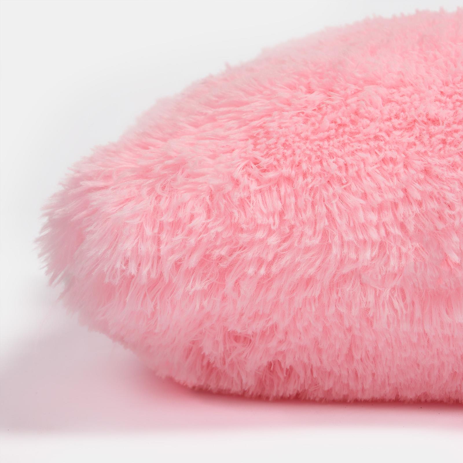 OHS Fluffy Cushion Plump Filled Supersoft Fleece Insert Padded Chair Bed Pillow