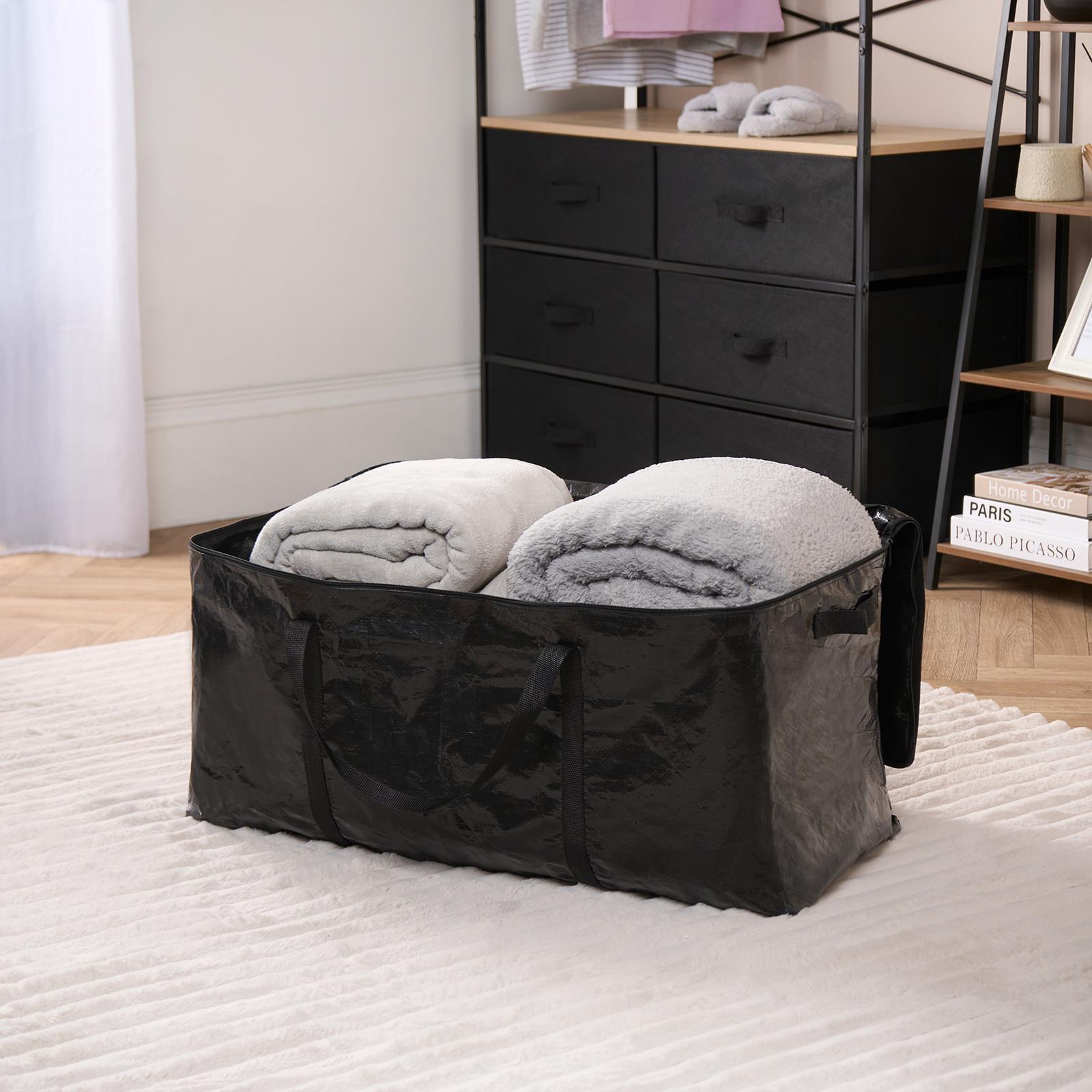 Reusable Storage Bag Clothing Shoe Underbed Organiser Bedding Box Space Saving