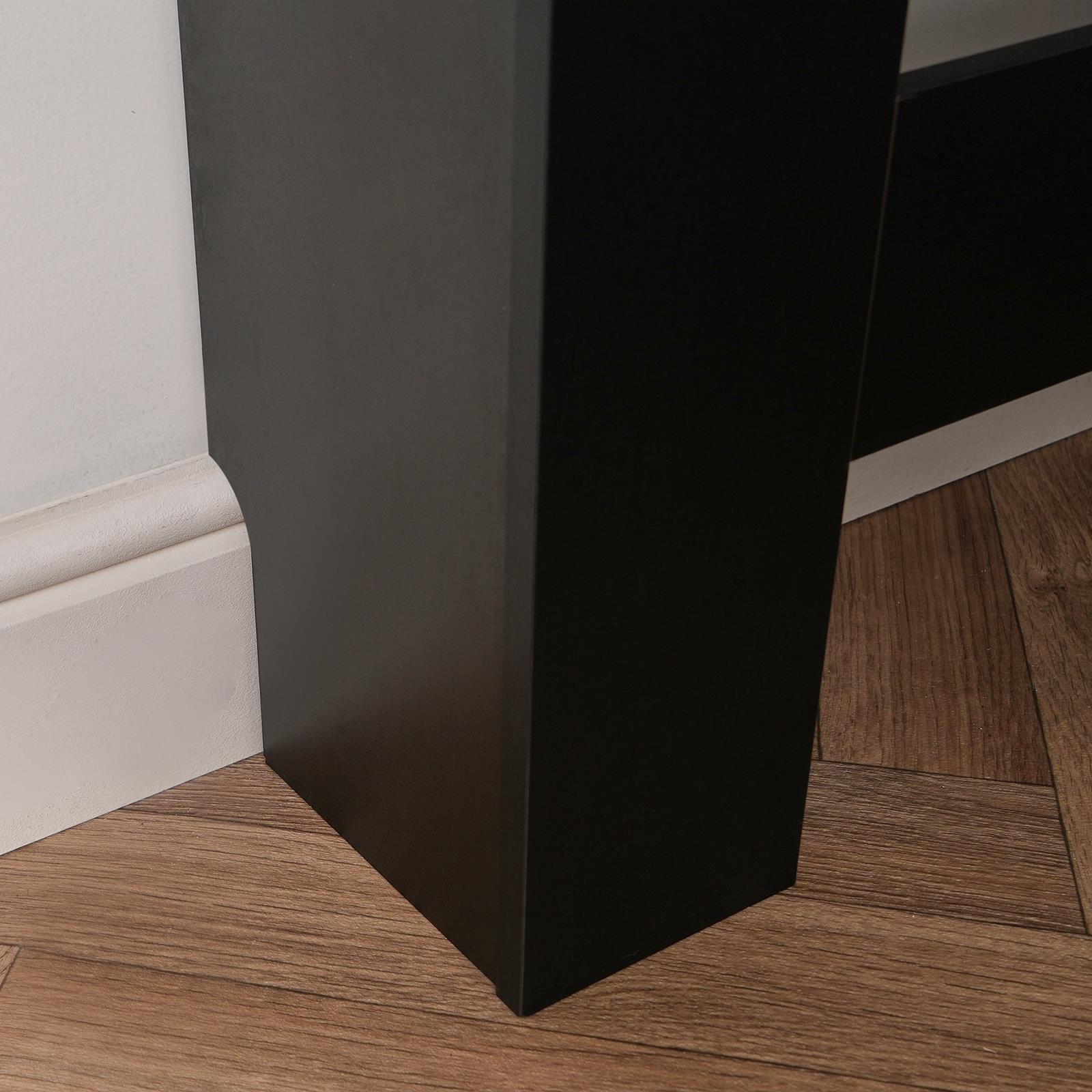 Wooden Radiator Cover Side Board S M L Cabinet Shelf Modern Hallway Furniture - Picture 31 of 55