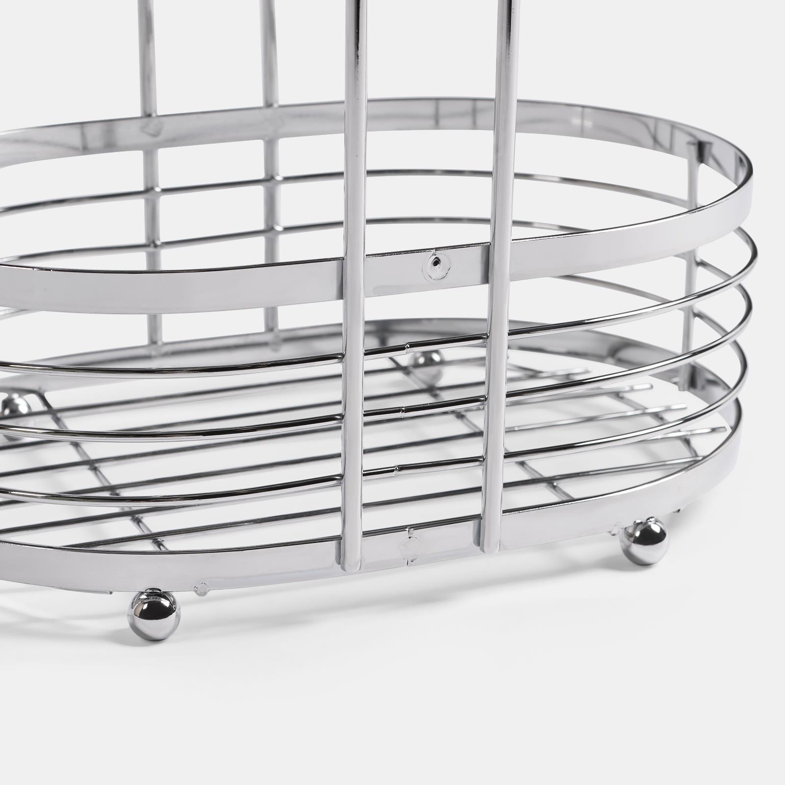 OHS 3 Tier Shower Caddy Freestanding Bathroom Organiser Rust Resistant Metal