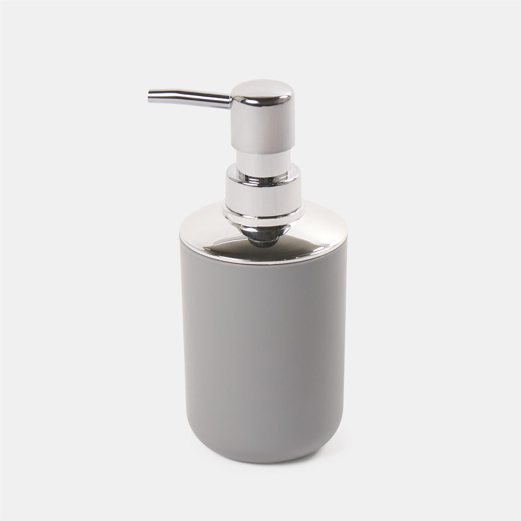 5PC Bathroom Accessories Set Soap Dispenser Holder Tumbler Toothbrush Bin - Picture 18 of 20