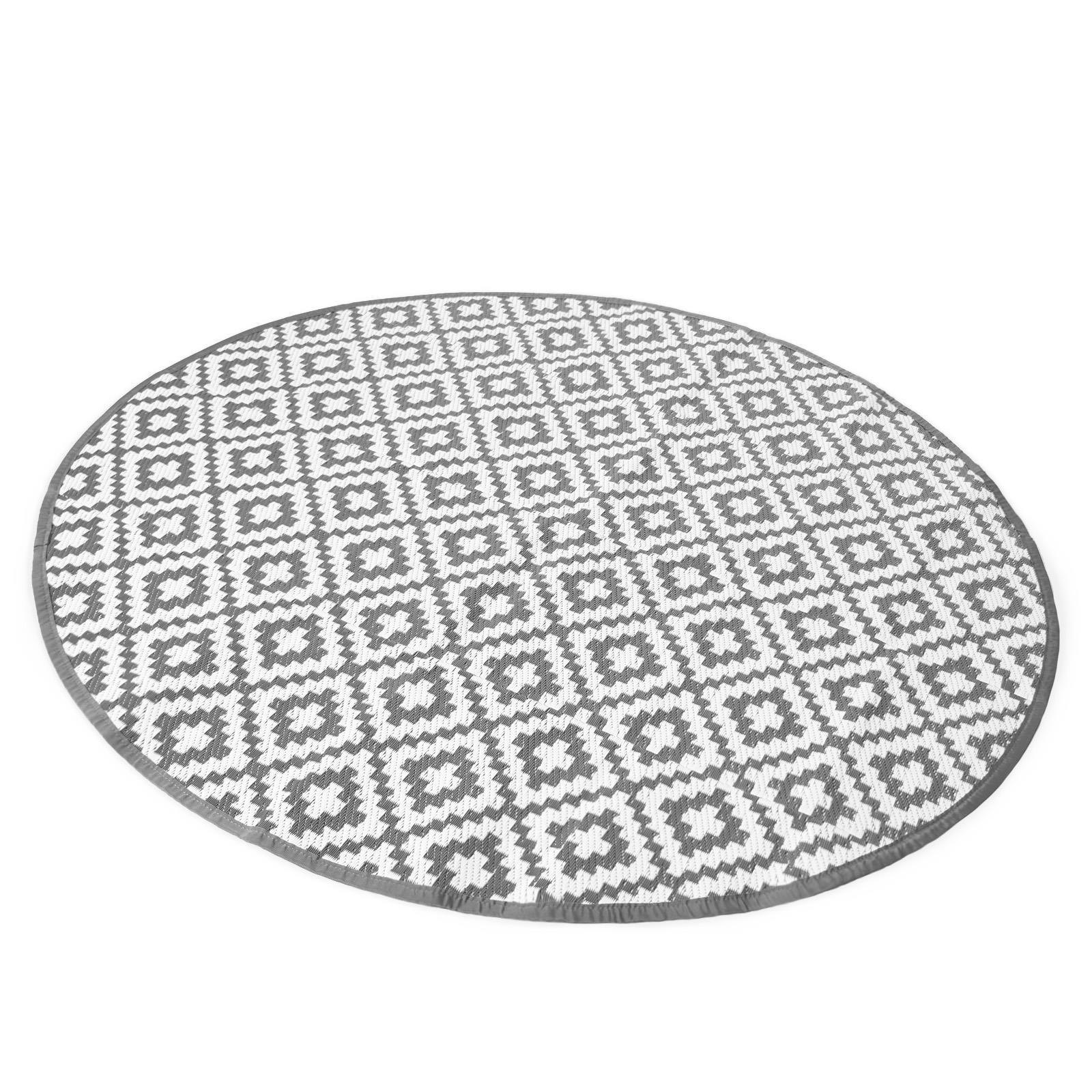 Outdoor Rug Garden Geometric Large Waterproof Patio Area Non Slip Deck Floor Mat - Picture 23 of 36
