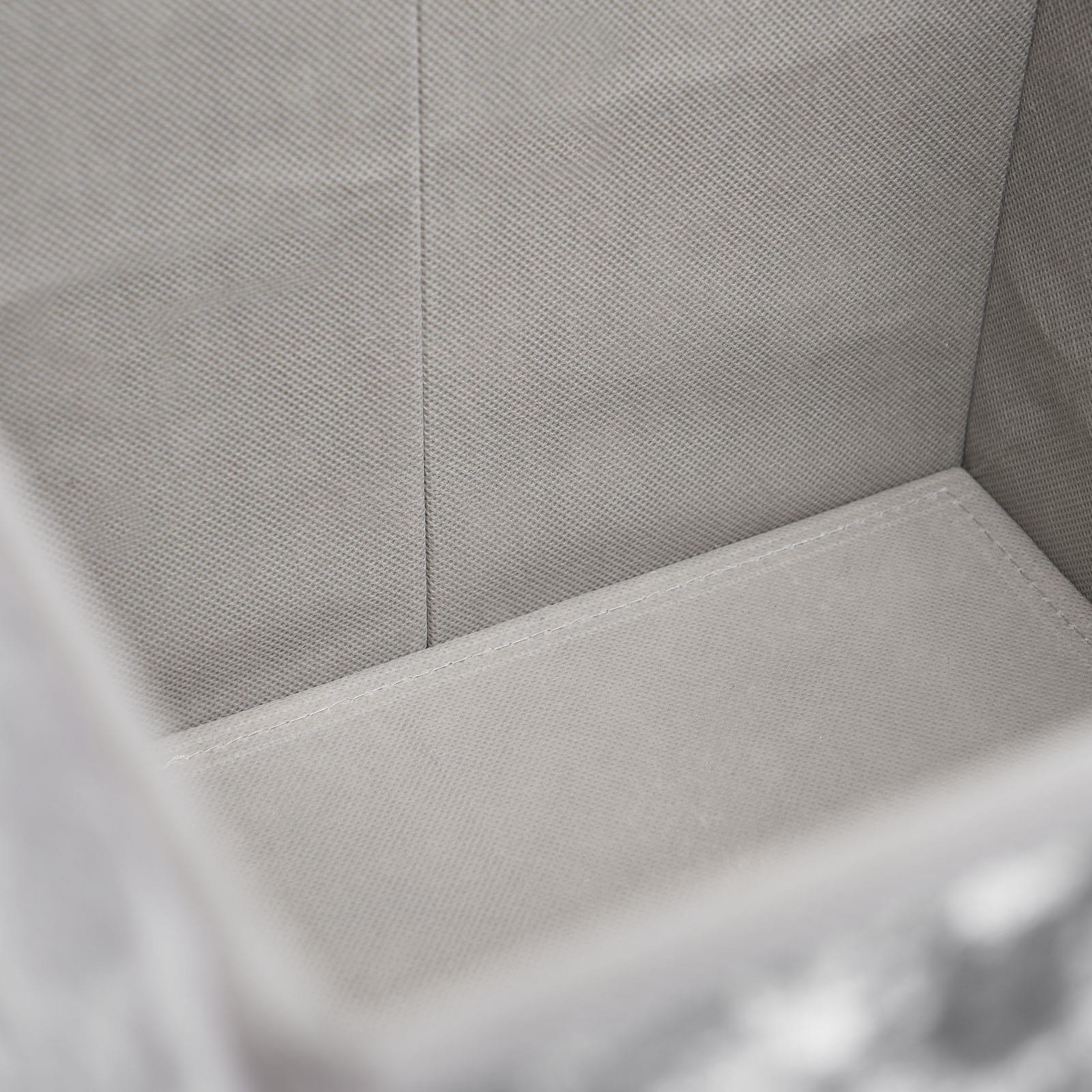 OHS Pack of 4 Crushed Velvet Storage Boxes Collapsible Foldable Square Cube Box eBay