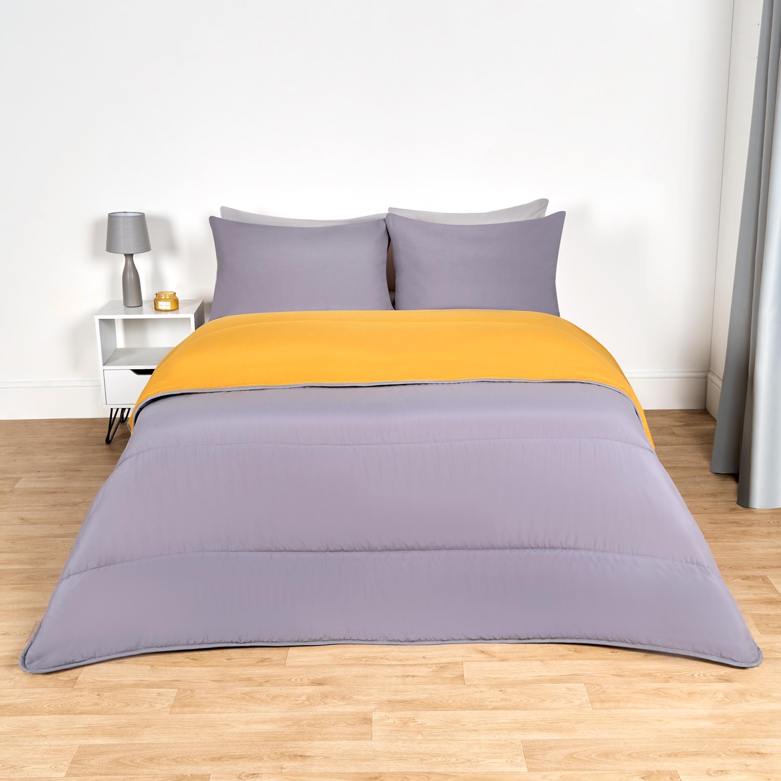 OHS Coverless 10.5 TOG Soft Duvet Pillowcase Quilted Bedding Set Single Double - Picture 66 of 107