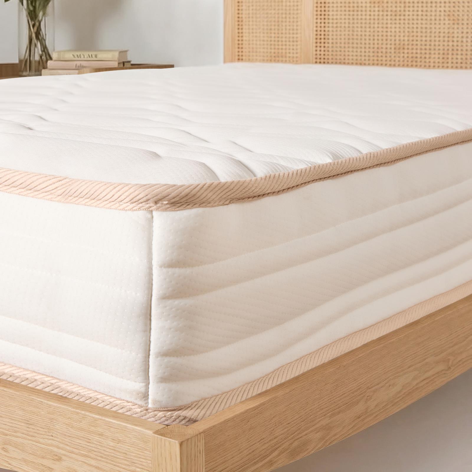 OHS Memory Foam Mattress Sprung Extra Comfort Deep Bed 3FT 4FT Double King