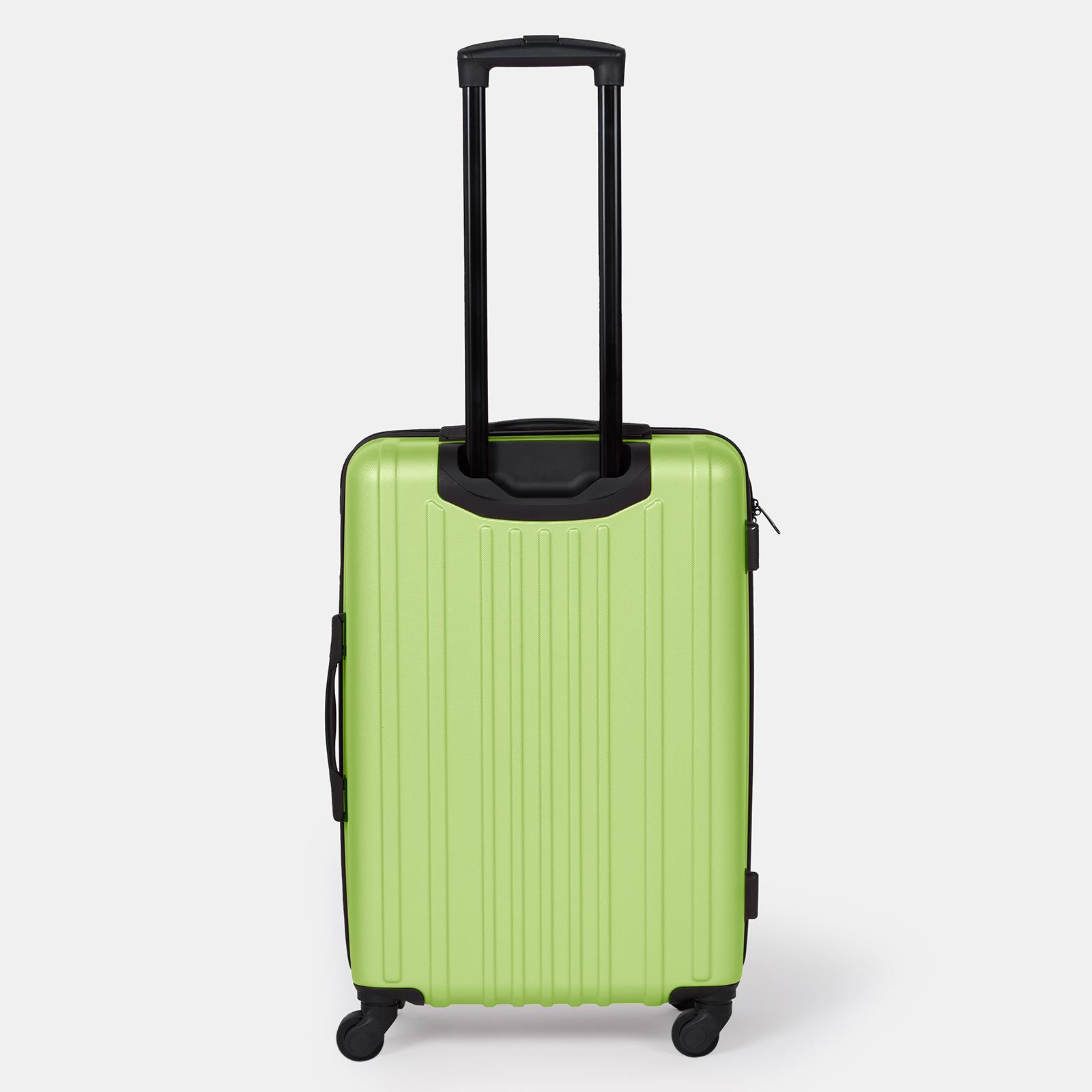 OHS Hard Shell Suitcase Luggage Set Travel ABS 4 Wheels Trolley Cabin Carry-On