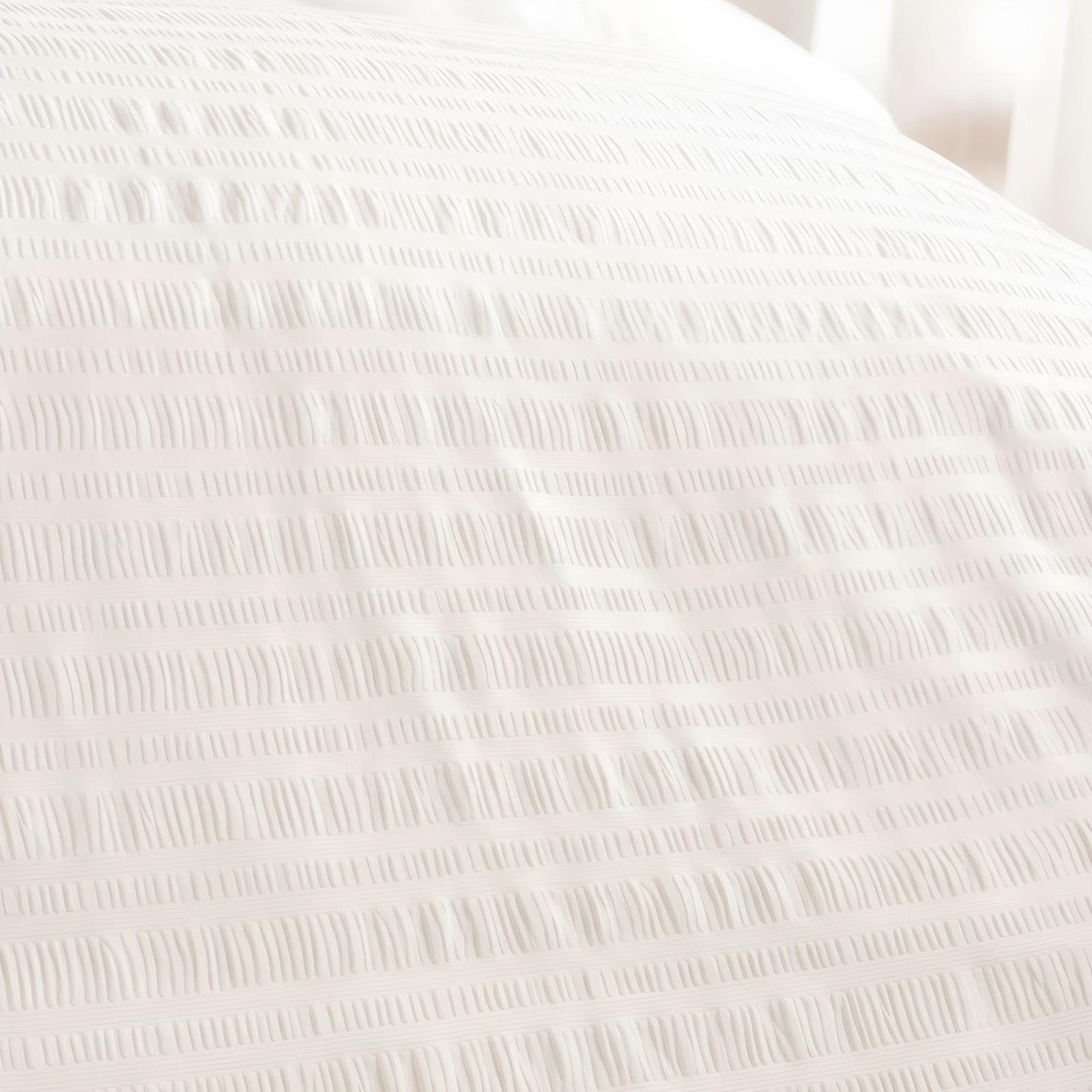 OHS Embossed Bedding Set Textured Duvet Cover with Pillowcase